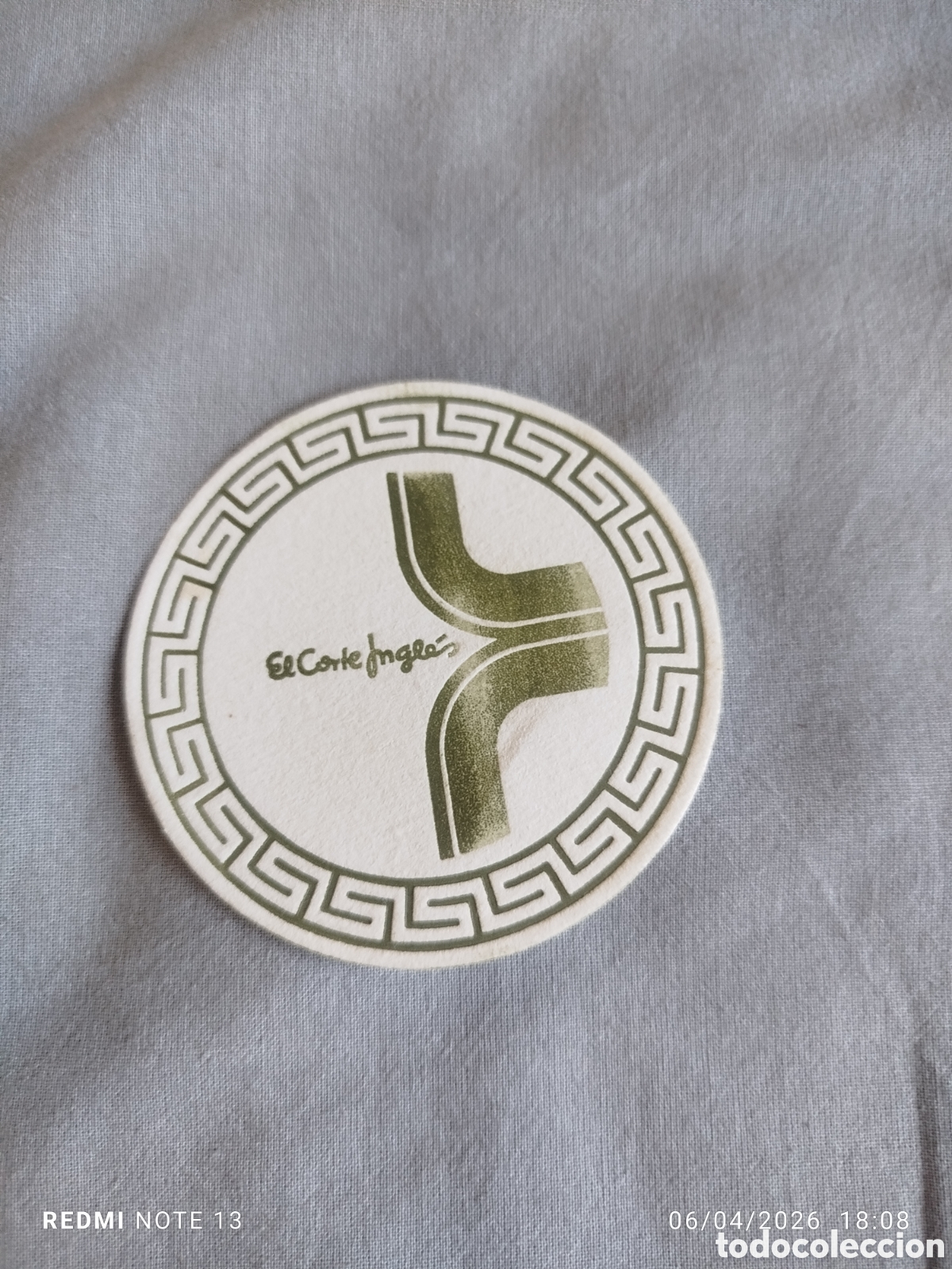 Otros Art&iacute;culos de Coleccionismo en Papel: posavasos -el corte ingles