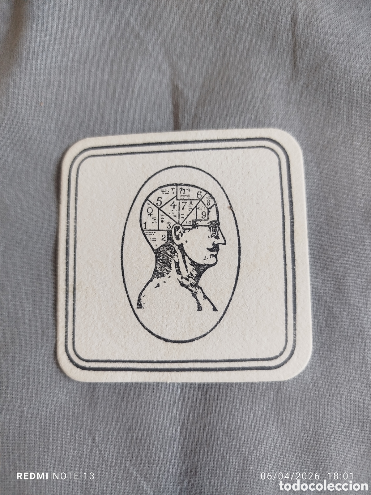Otros Art&iacute;culos de Coleccionismo en Papel: posavasos -discoteca cerebro -valladolid
