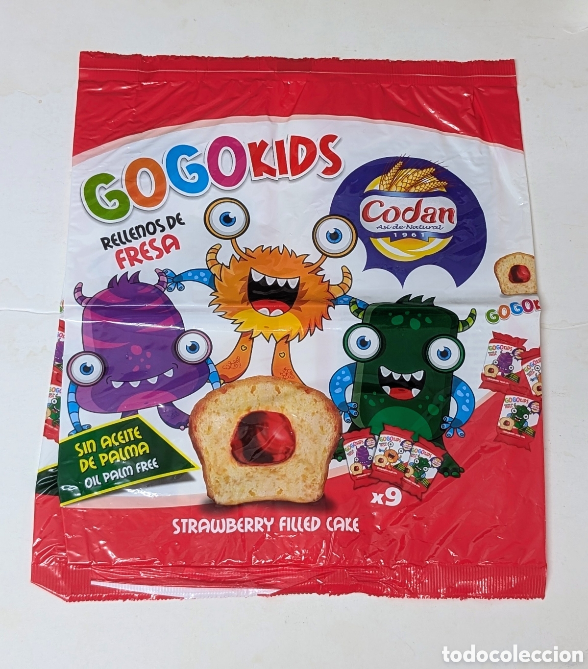 Otros Art&iacute;culos de Coleccionismo en Papel: Envoltorio Gogo's. Gogos. GOGOKIDS.