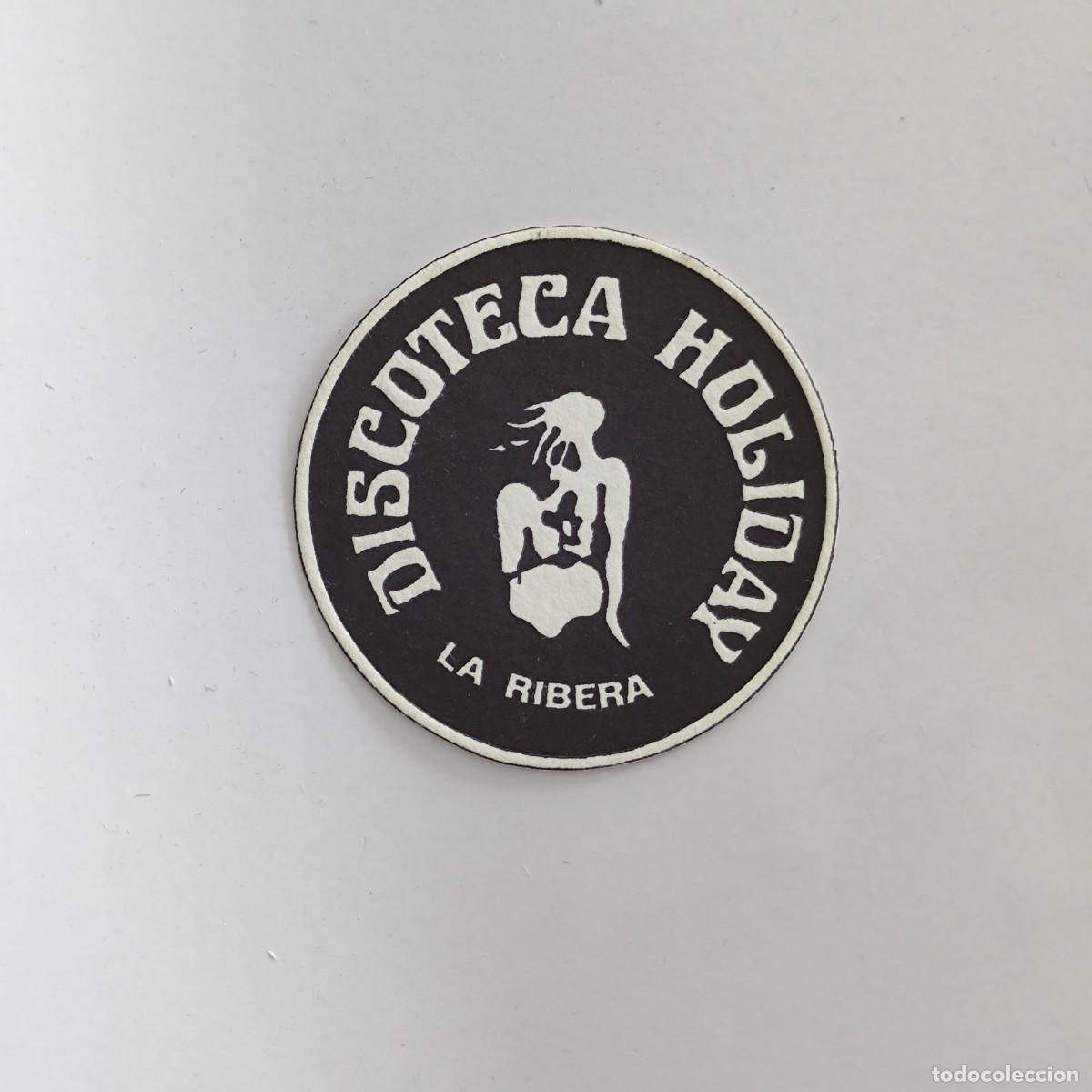 Otros Art&iacute;culos de Coleccionismo en Papel: POSAVASOS - MURCIA / LA RIBERA - DISCOTECA HOLIDAY - 1983 - MUJER