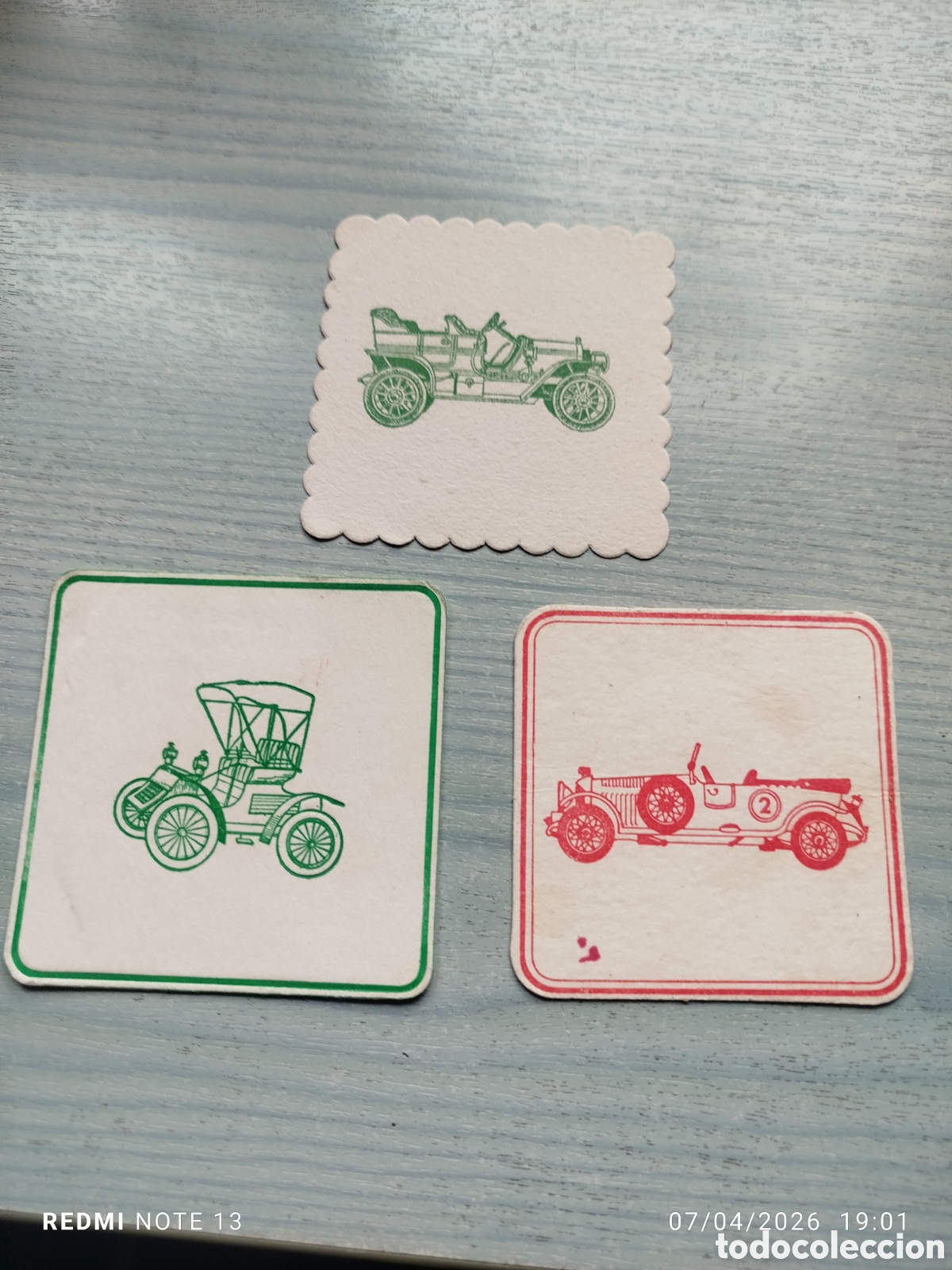 Collectionnisme Papier divers: posavasos -posavasos,sin identificar