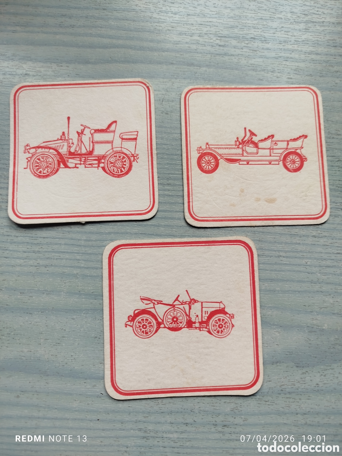 Collectionnisme Papier divers: posavasos -posavasos,sin identificar