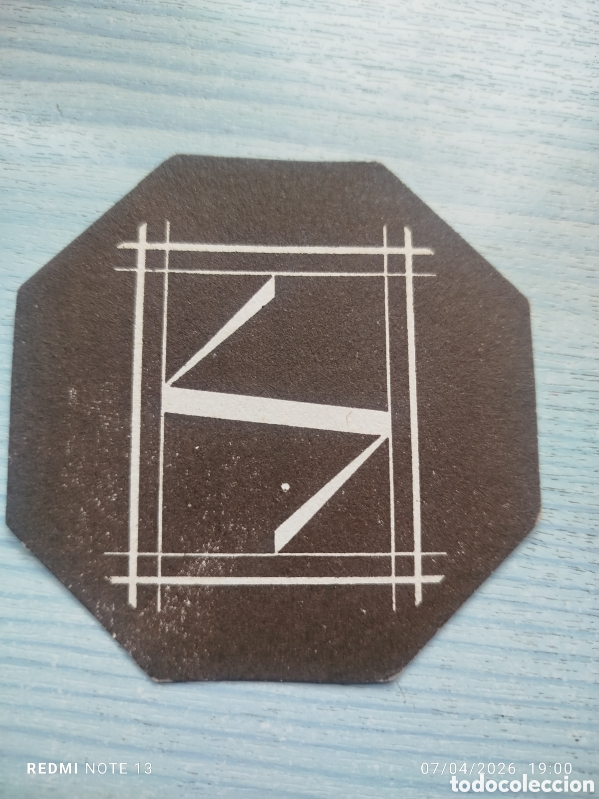 Collectionnisme Papier divers: posavasos -posavaso,sin identificar