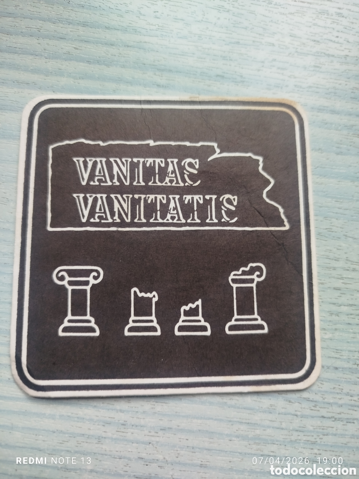 Collectionnisme Papier divers: posavasos -posavaso,sin identificar