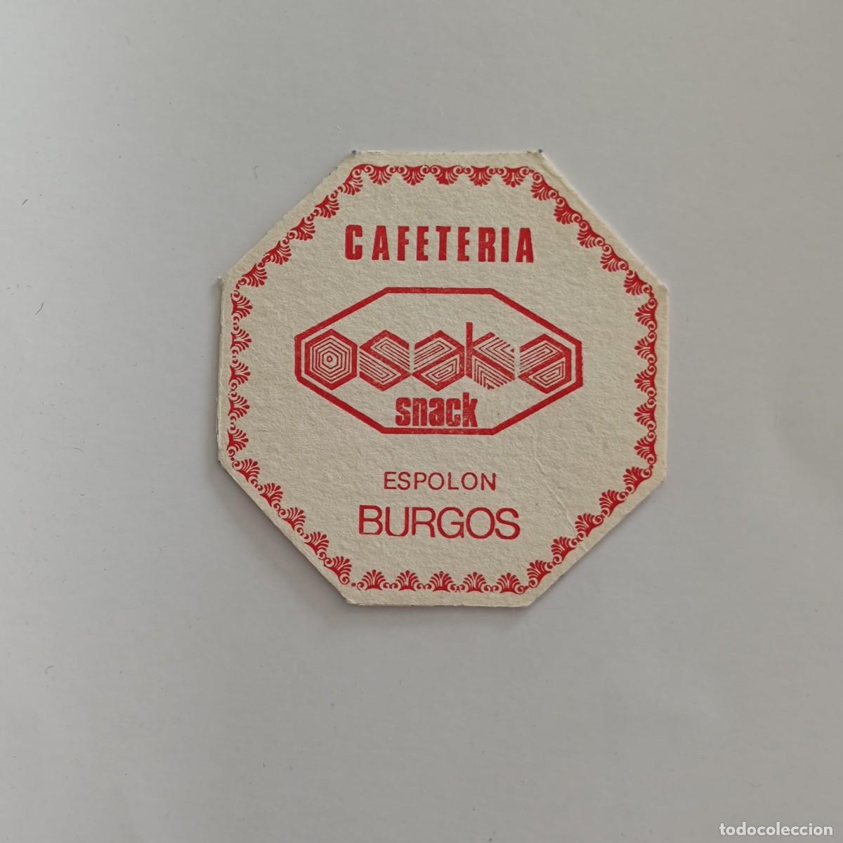 Otros Art&iacute;culos de Coleccionismo en Papel: POSAVASOS - BURGOS - SNACK CAFETERIA - 1983