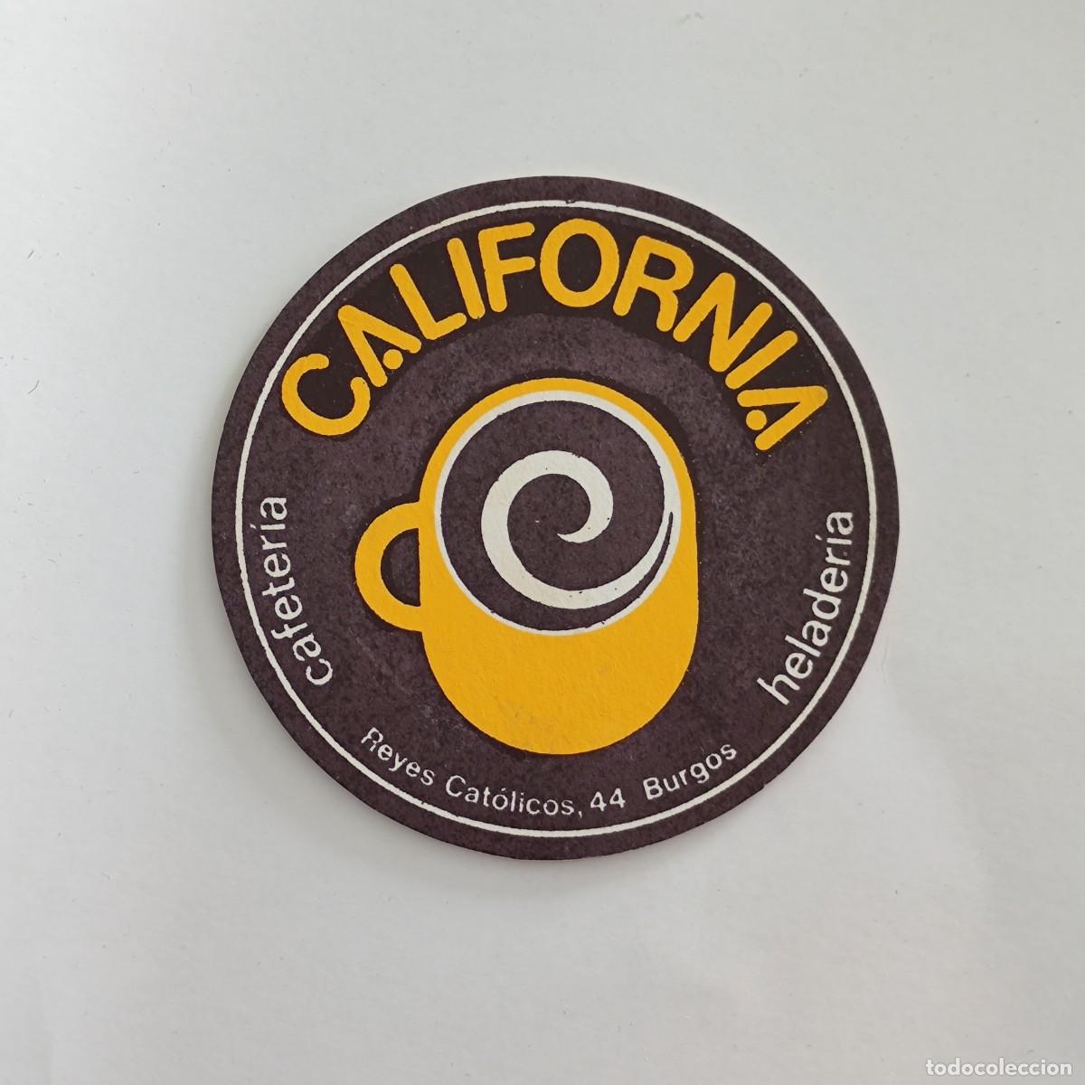 Otros Art&iacute;culos de Coleccionismo en Papel: POSAVASOS - BURGOS - CALIFORNIA CAFETERIA HELADERIA