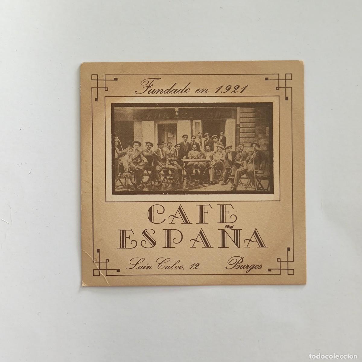 Otros Art&iacute;culos de Coleccionismo en Papel: POSAVASOS - BURGOS - CAFE ESPA&Ntilde;A