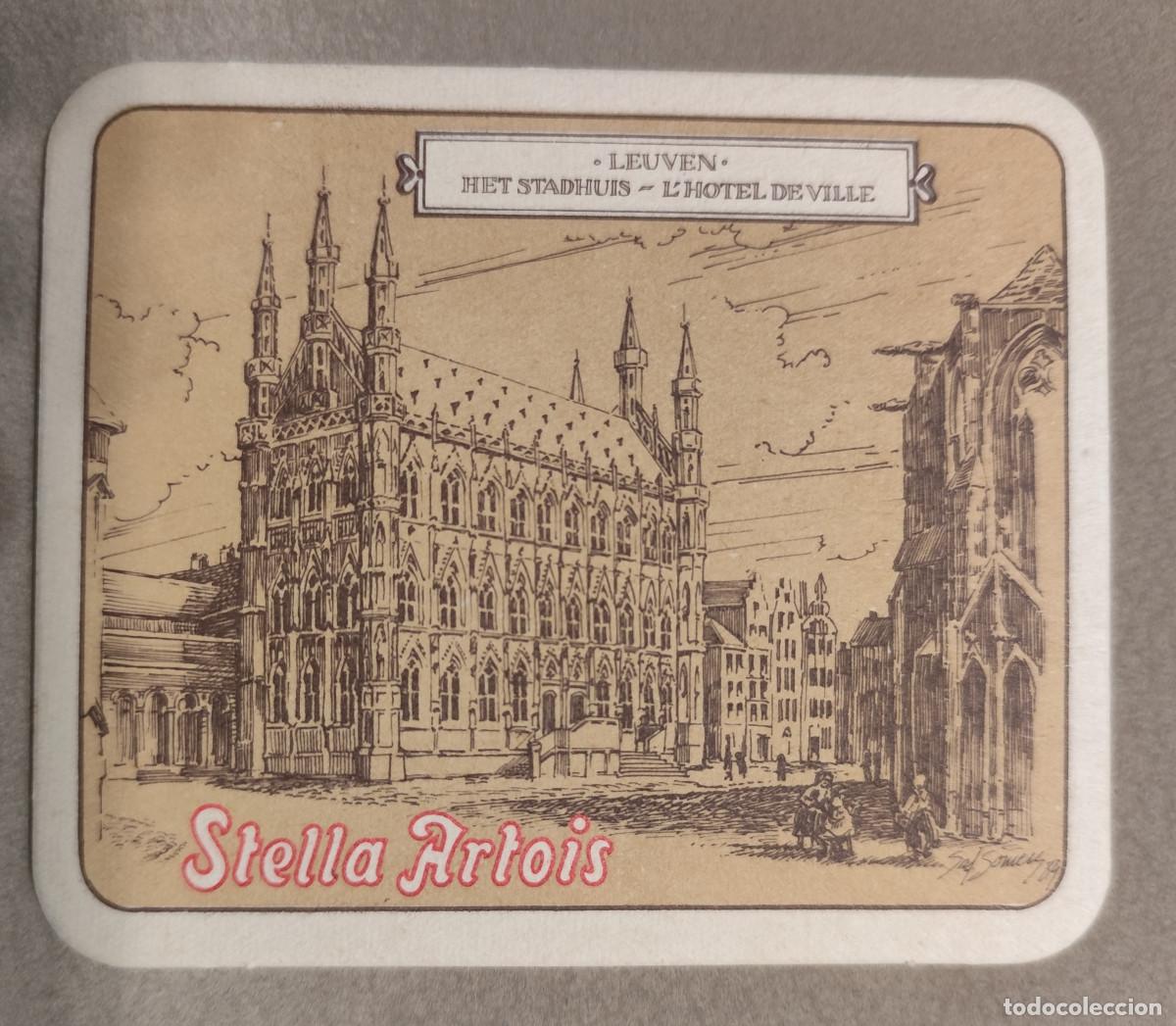 Sammelleidenschaft Andere Papierartikel: Lote de posavasos de la m&iacute;tica cerveza Stella Artois