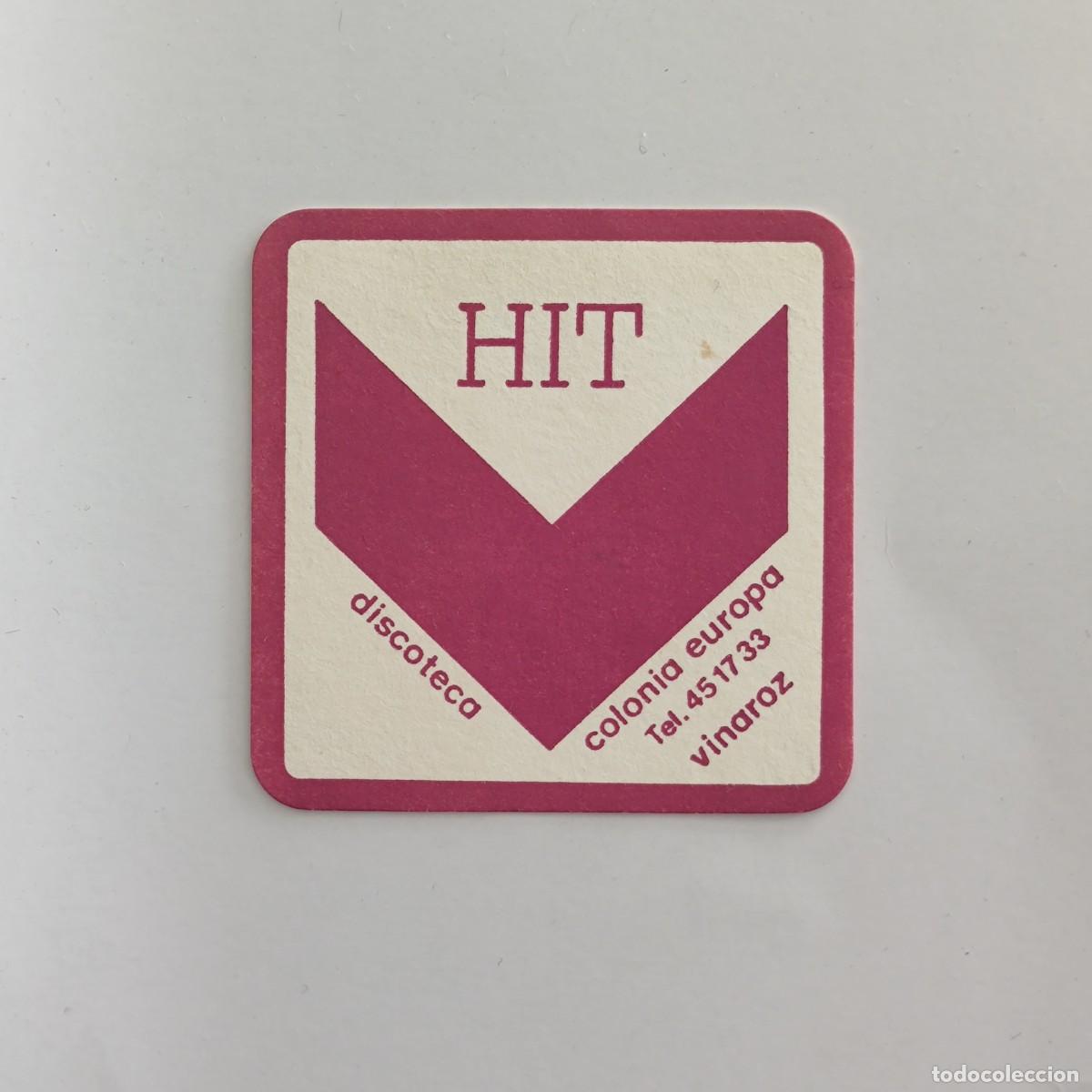 Otros Art&iacute;culos de Coleccionismo en Papel: POSAVASOS - CASTELLO / VINAROZ - HIT DISCOTECA - 1984