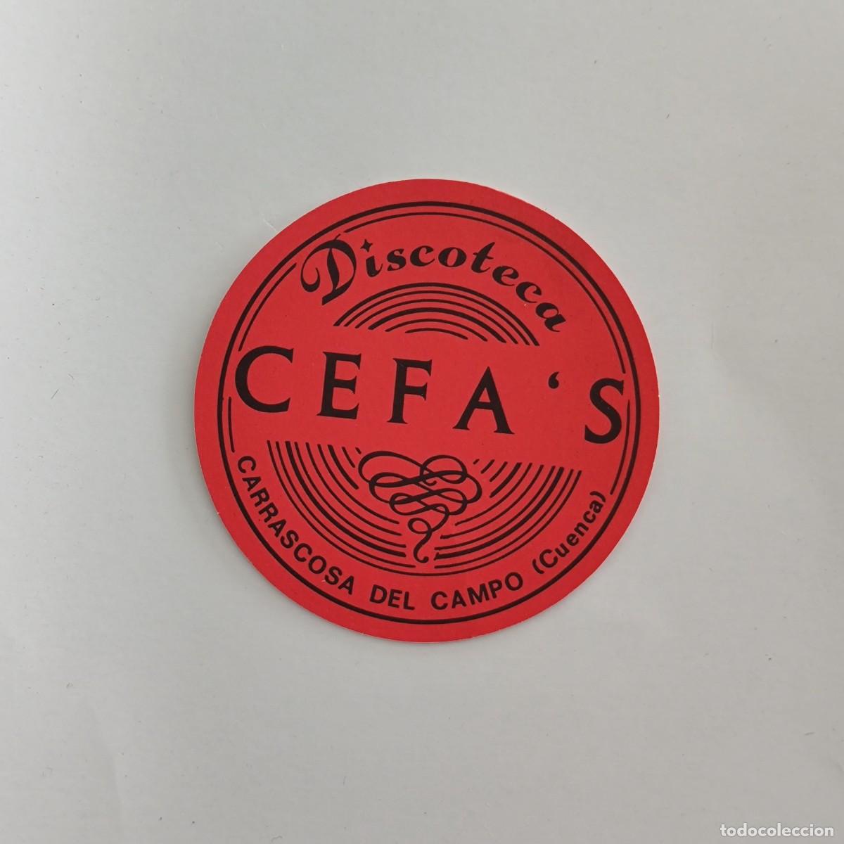 Otros Art&iacute;culos de Coleccionismo en Papel: POSAVASOS - CUENCA / CARRASCOSA DEL CAMPO - CEFA'S DISCOTECA