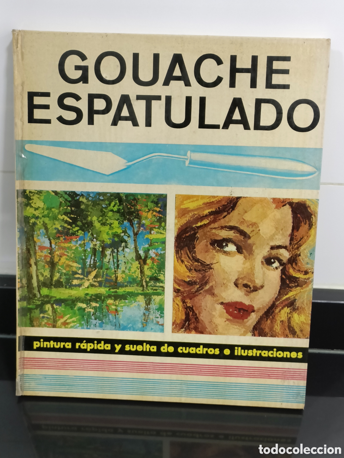 Otros Art&iacute;culos de Coleccionismo en Papel: 1975 libro &rdquo;Gouache espatulado&rdquo; del autor J. Bali Sanders