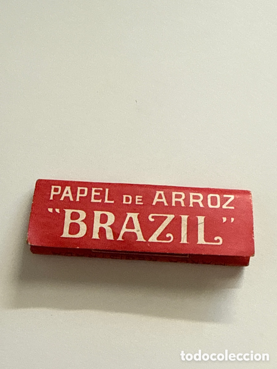Otros Art&iacute;culos de Coleccionismo en Papel: Papel de arroz, libro de papel de fumar Brasil
