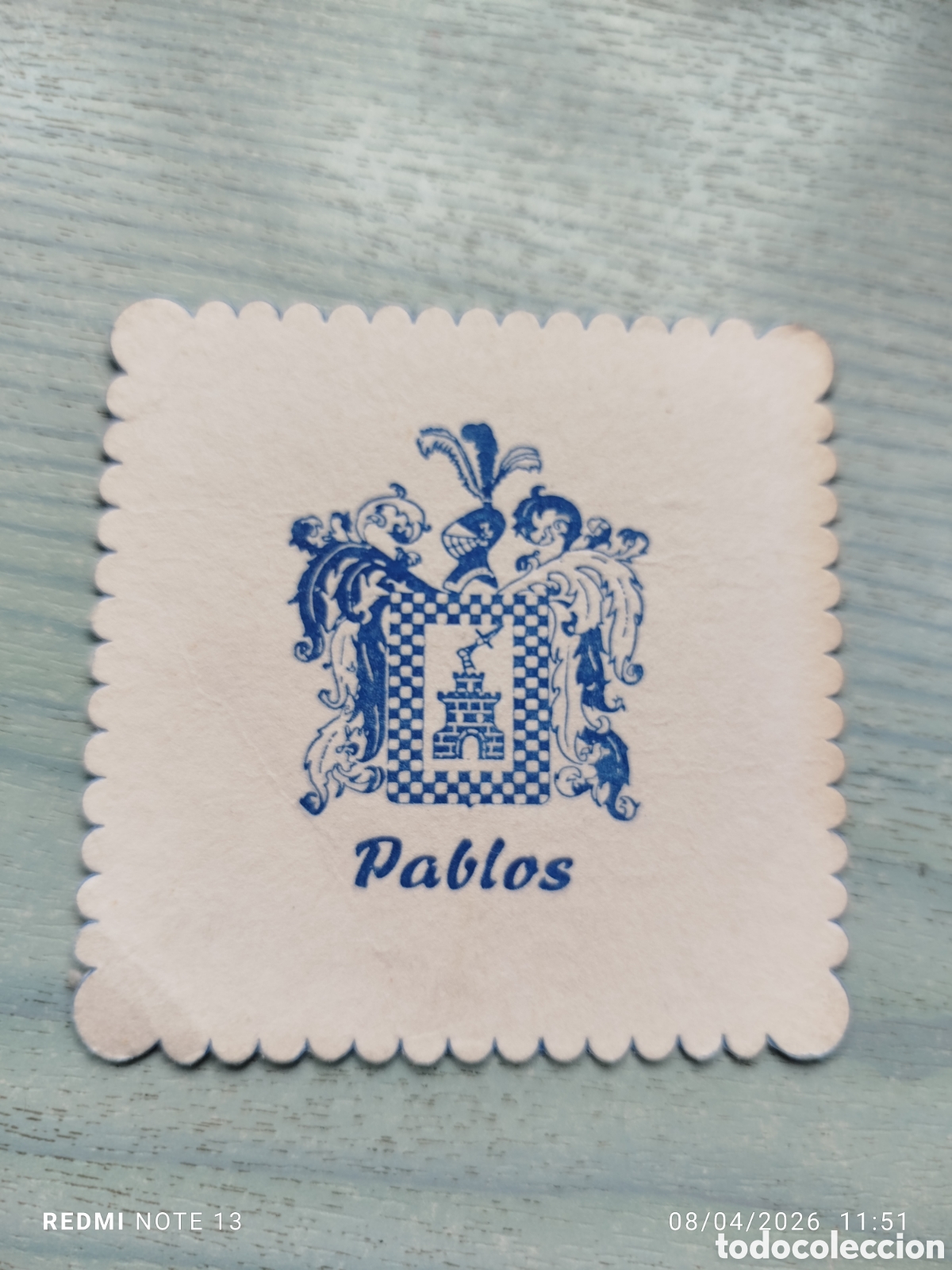 Otros Art&iacute;culos de Coleccionismo en Papel: posavasos --pablos-madrid