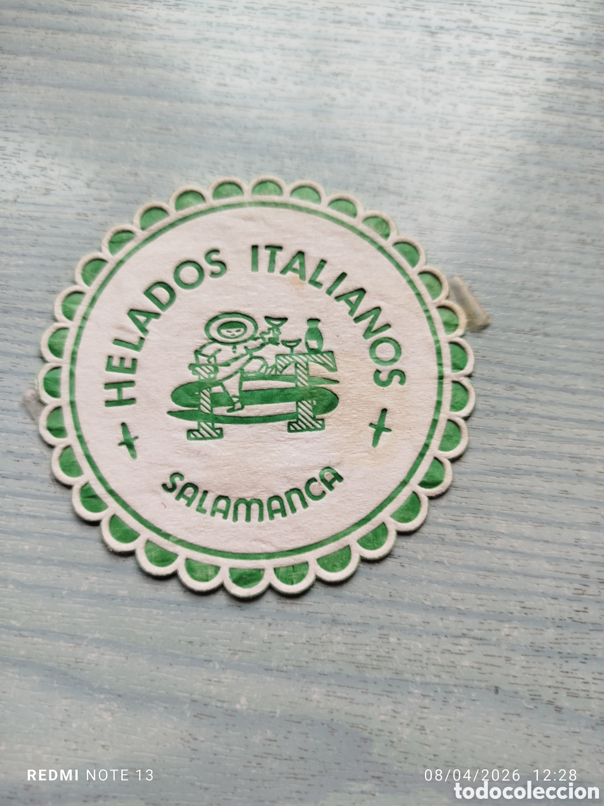 Otros Art&iacute;culos de Coleccionismo en Papel: posavasos -HELADOS ITALIANOS--SALAMANCA