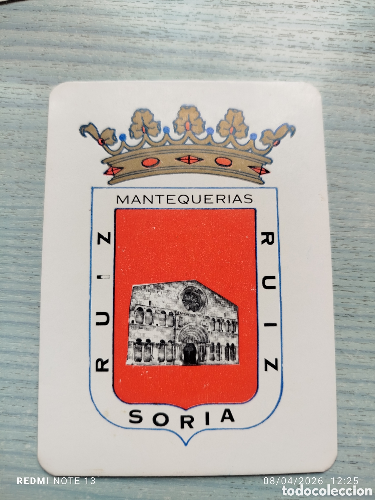 Otros Art&iacute;culos de Coleccionismo en Papel: posavasos -Mantequerias ruiz--soria