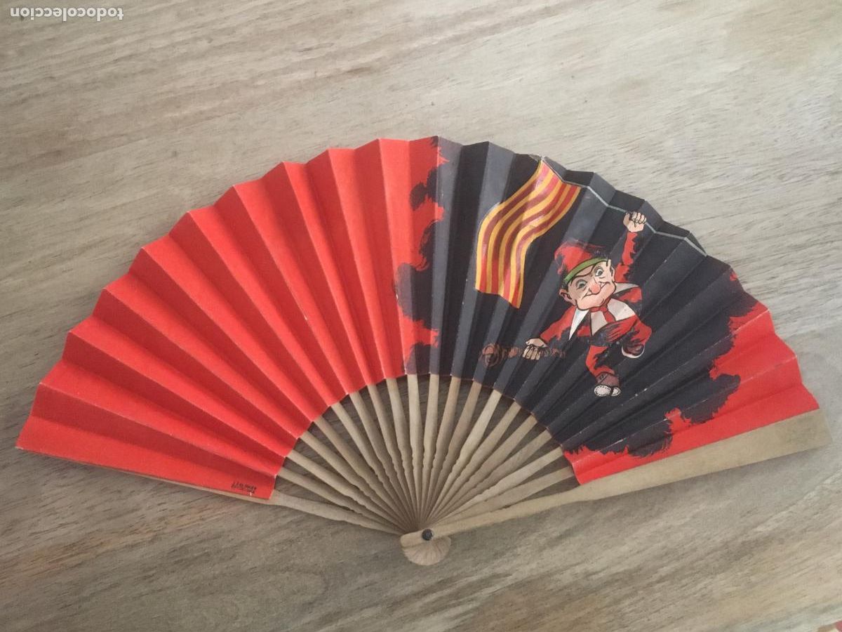 Otros Art&iacute;culos de Coleccionismo en Papel: el cu-cut cucut abanico publicitario de papel original antiguo perfecto estado