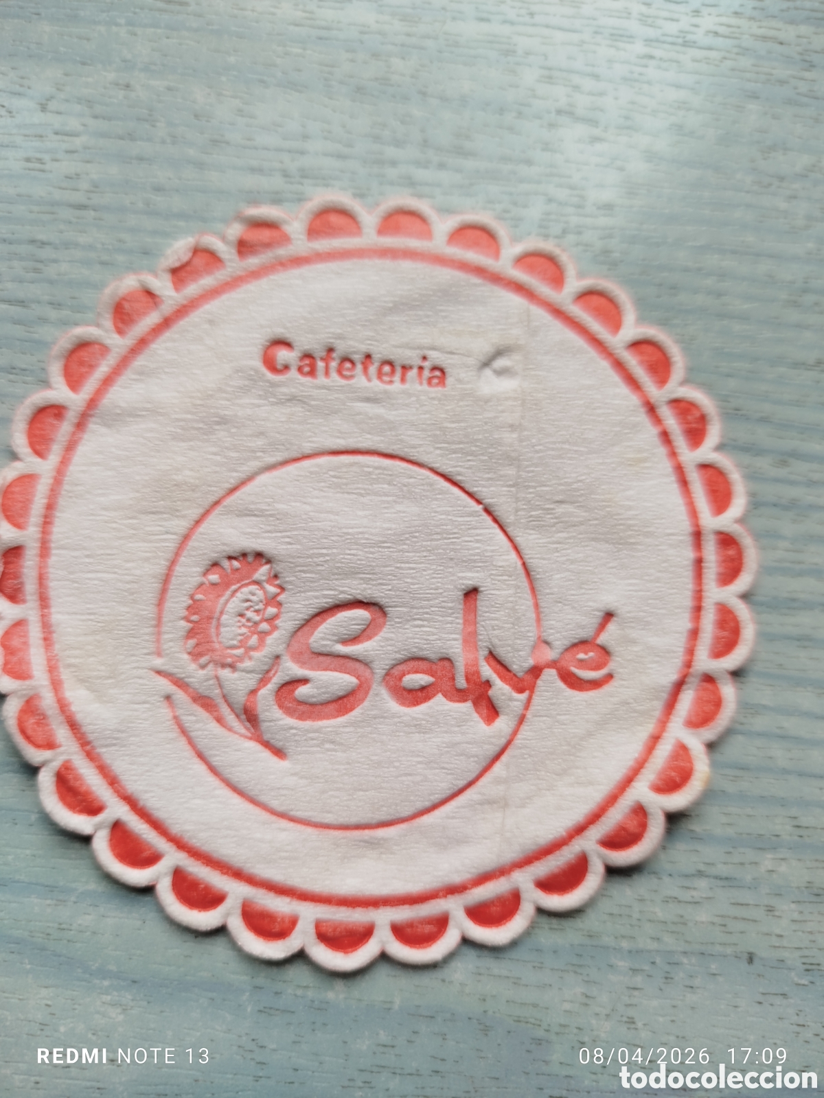 Otros Art&iacute;culos de Coleccionismo en Papel: posavasos -cafeteria salve--laredo cantabria