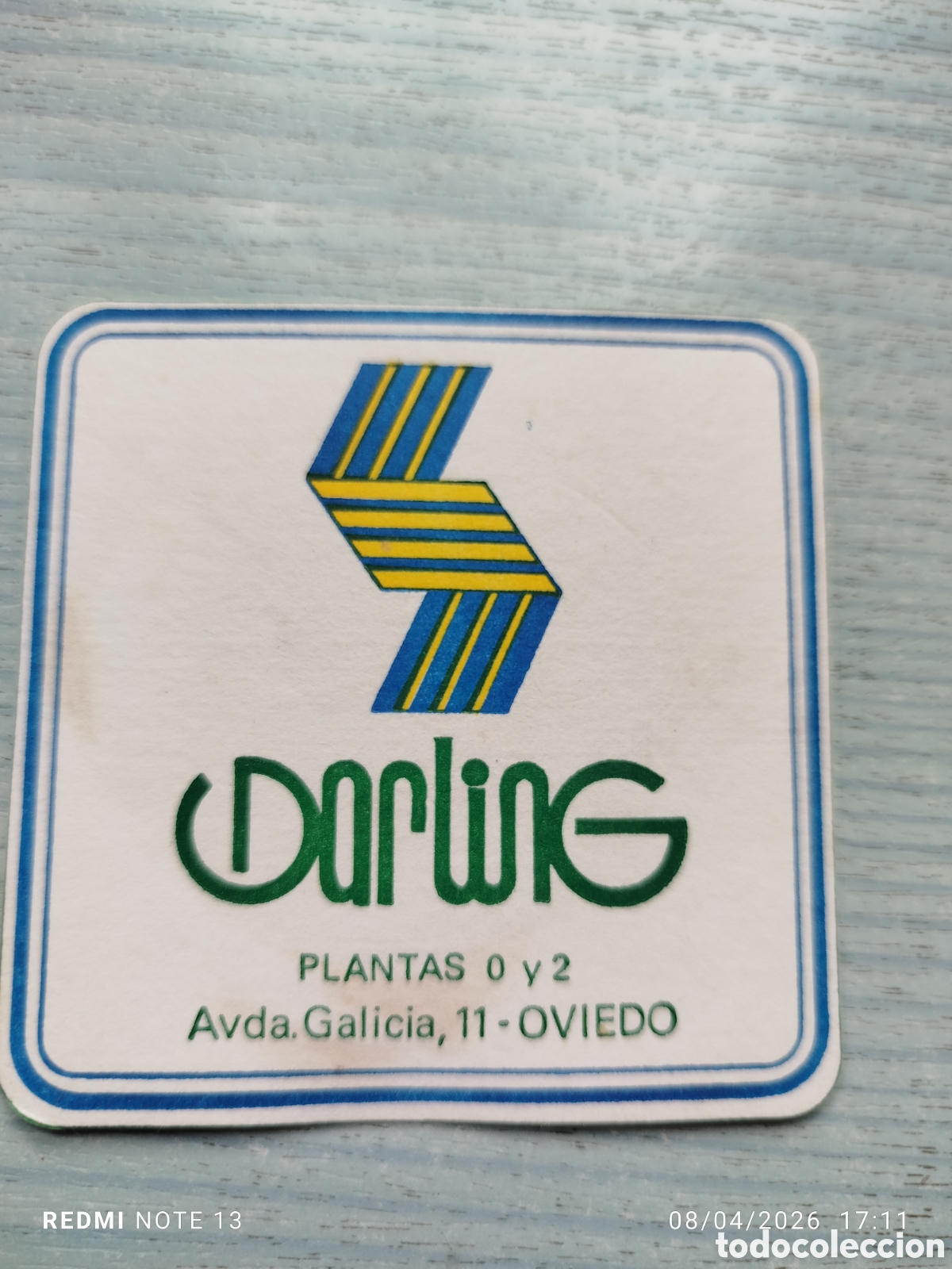 Outros artigos de papel: posavasos -darling--oviedo