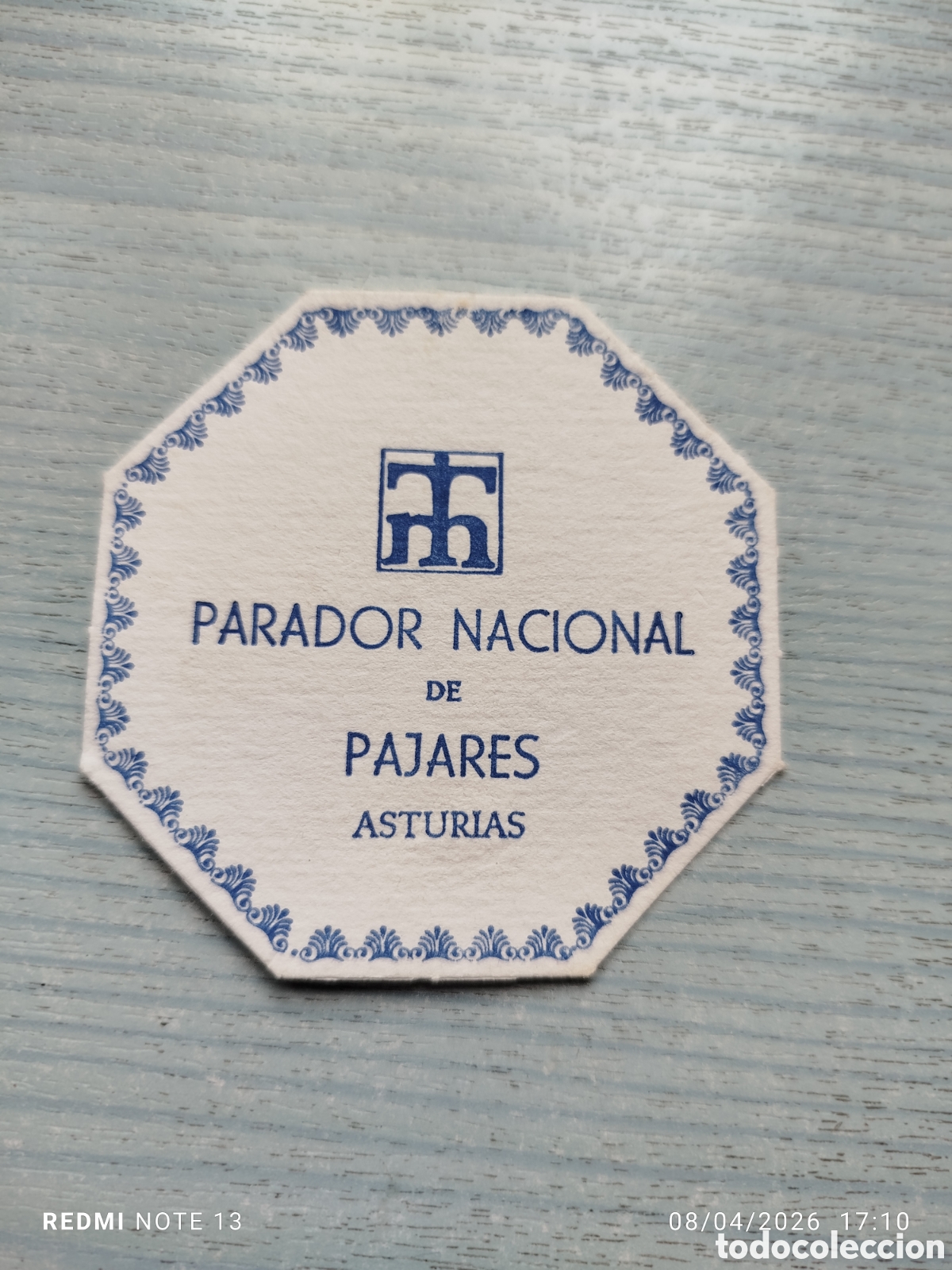 Otros Art&iacute;culos de Coleccionismo en Papel: posavasos - parador nacional pajares-asturias