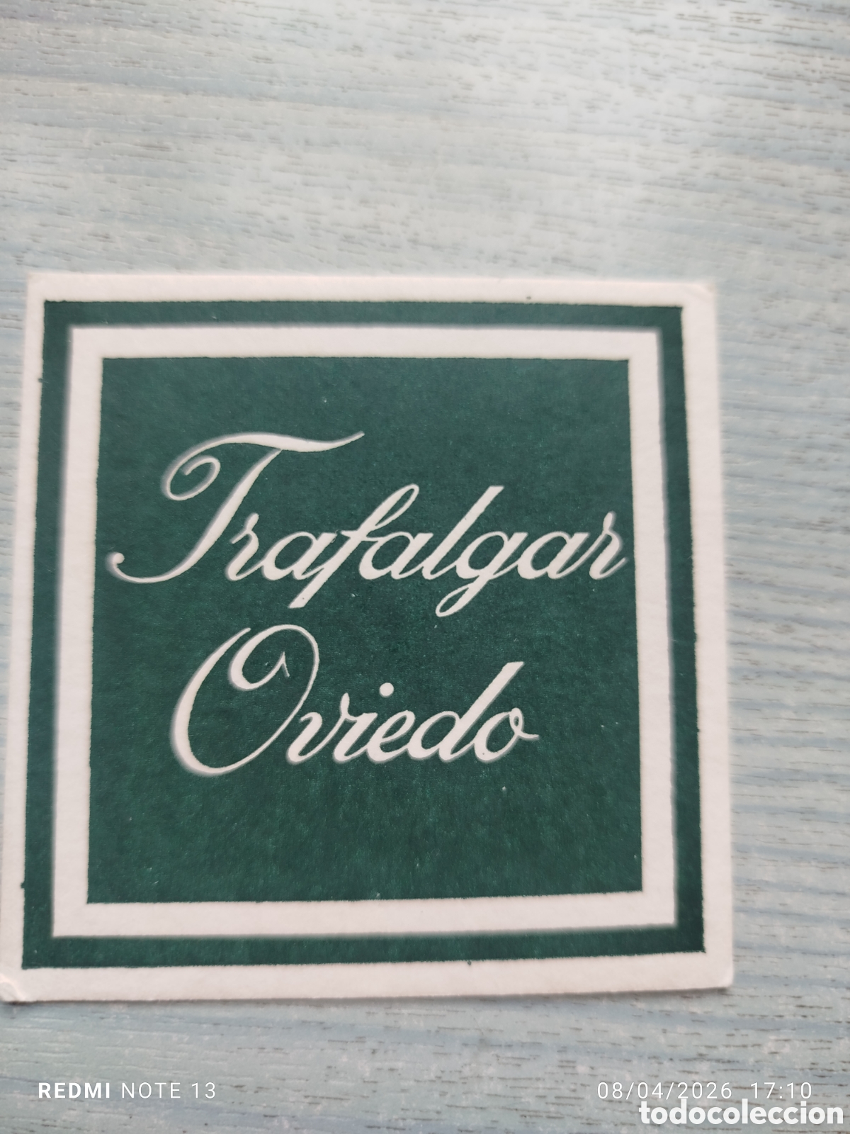 Otros Art&iacute;culos de Coleccionismo en Papel: posavasos - trafalgar--oviedo
