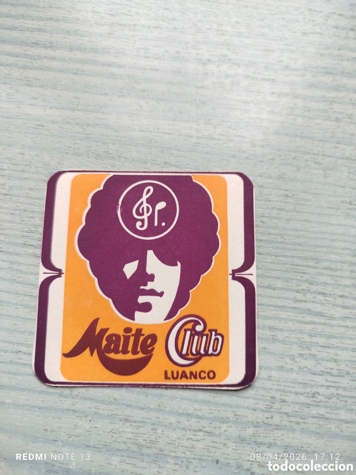 Otros Art&iacute;culos de Coleccionismo en Papel: posavasos -club maite--luanco-asturias