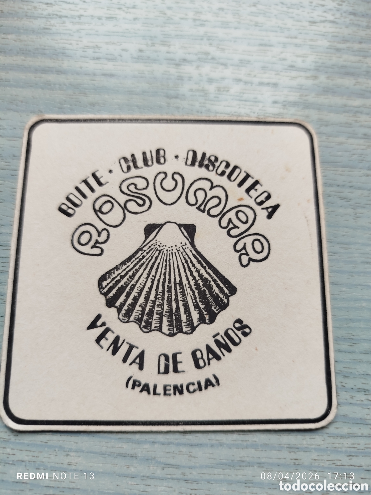 Otros Art&iacute;culos de Coleccionismo en Papel: posavasos -club -rosumar.venta e ba&ntilde;os palencia