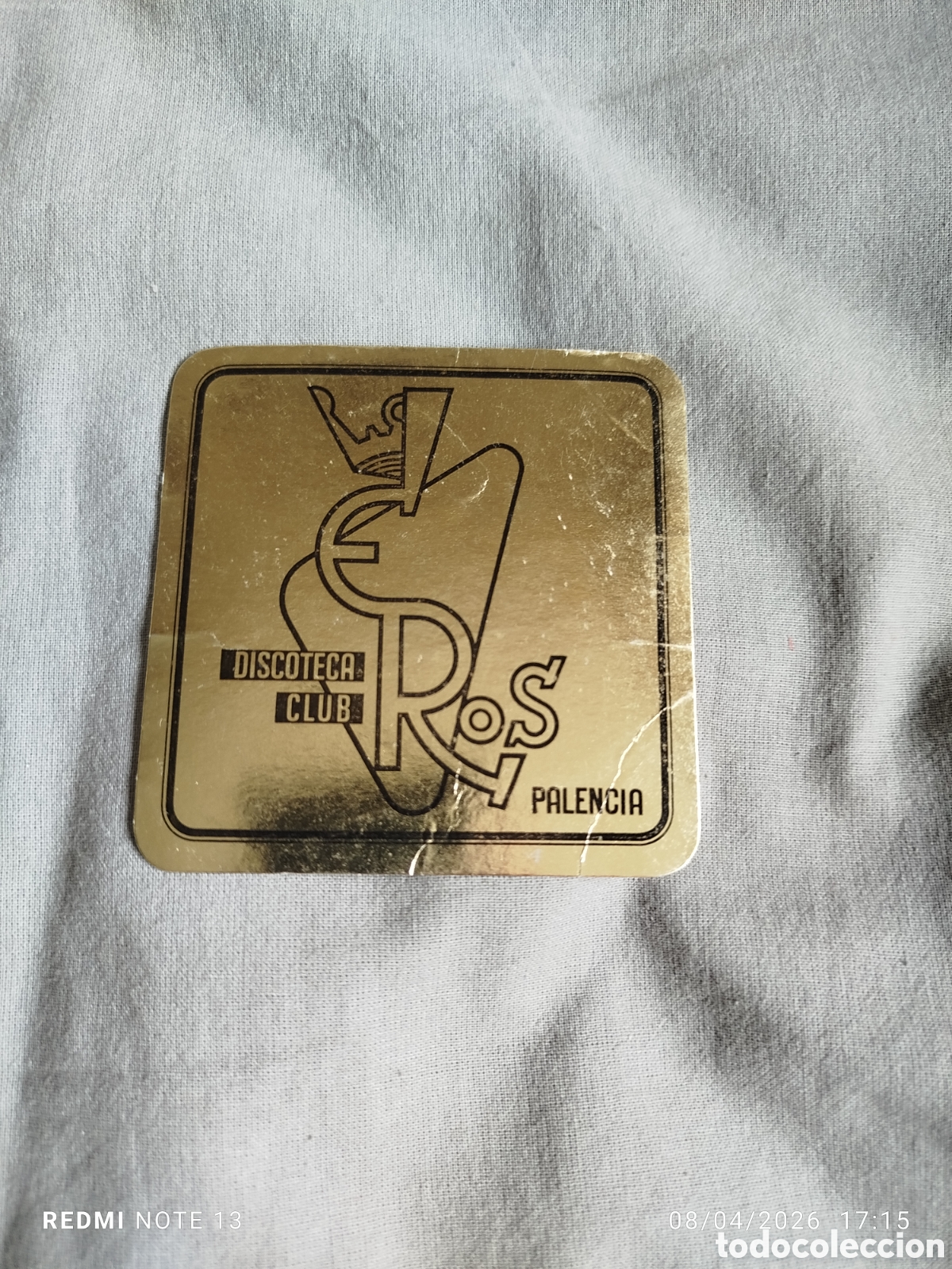 Otros Art&iacute;culos de Coleccionismo en Papel: posavasos discoteca eros palencia