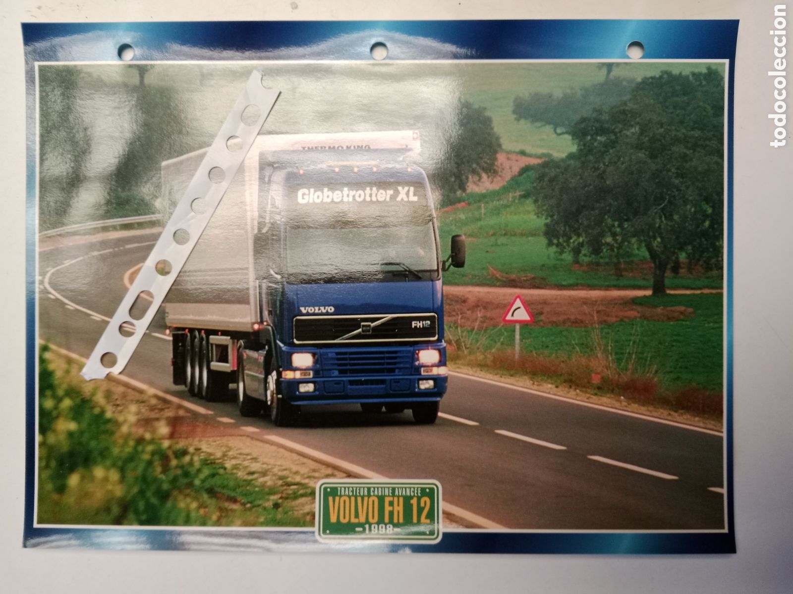 Otros Art&iacute;culos de Coleccionismo en Papel: Ficha cami&oacute;n Volvo FH 12
