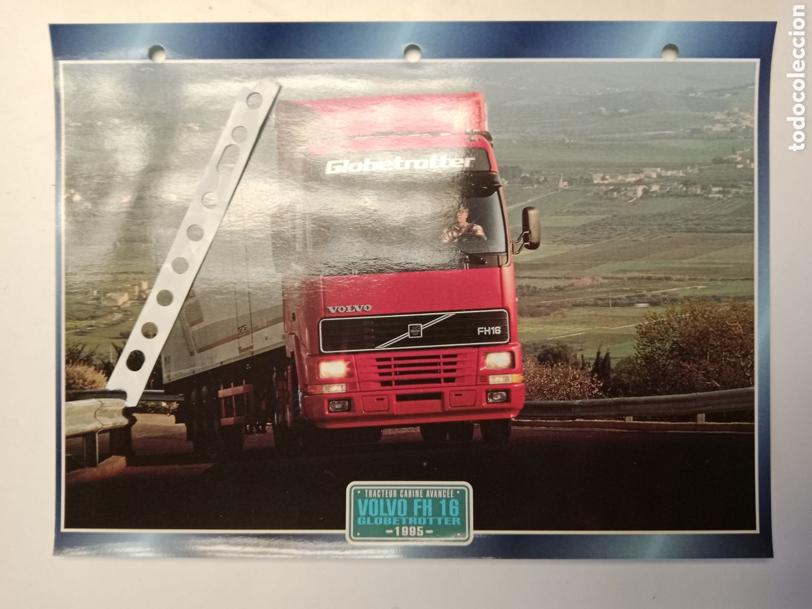 Otros Art&iacute;culos de Coleccionismo en Papel: Ficha cami&oacute;n Volvo FH 16 globetrotter