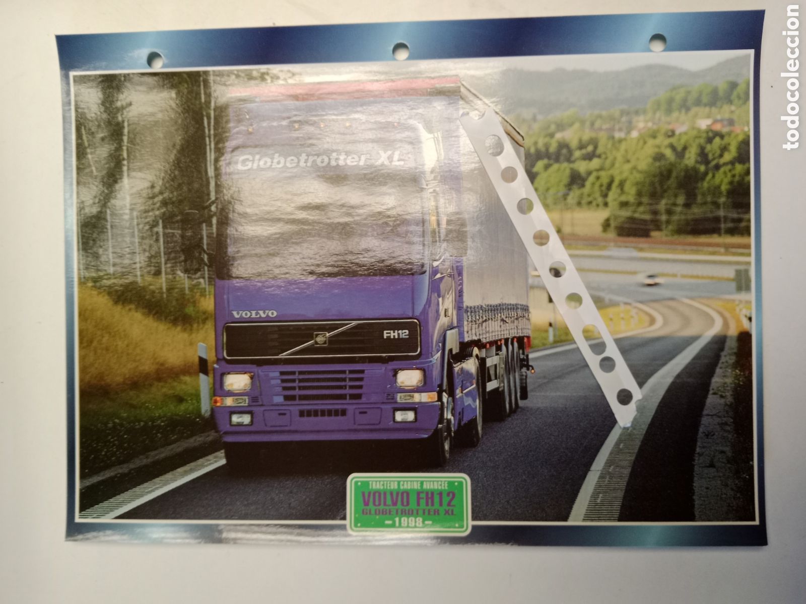 Otros Art&iacute;culos de Coleccionismo en Papel: Ficha cami&oacute;n Volvo FH 12 globetrotter XL