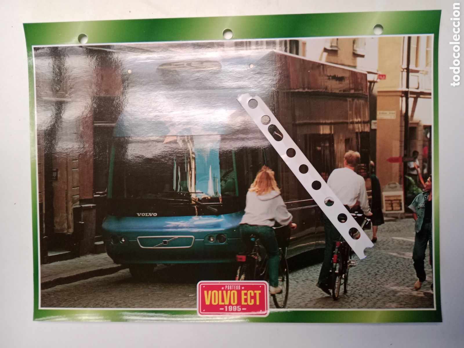 Otros Art&iacute;culos de Coleccionismo en Papel: Ficha cami&oacute;n Volvo ECT