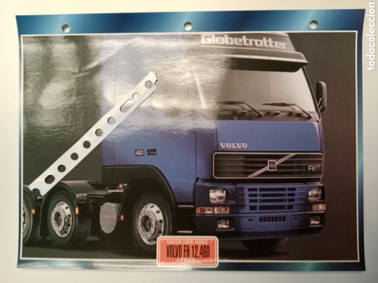 Otros Art&iacute;culos de Coleccionismo en Papel: Ficha cami&oacute;n Volvo FH 12 460