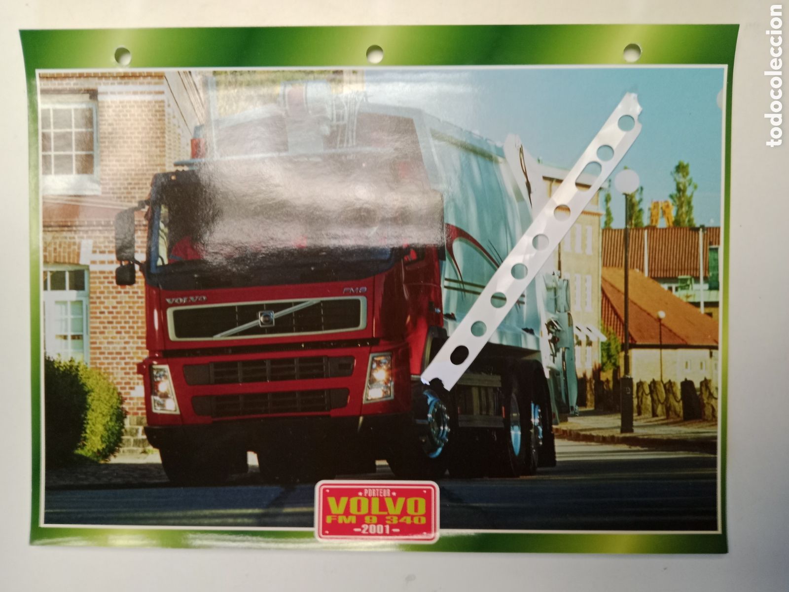 Otros Art&iacute;culos de Coleccionismo en Papel: Ficha cami&oacute;n Volvo FM 9 340