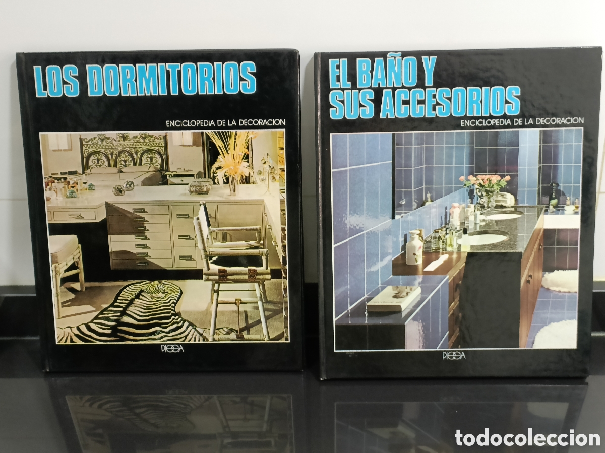 Outros artigos de papel: Colecci&oacute;n 2 libros Los dormitorios/ El ba&ntilde;o y sus accesorios