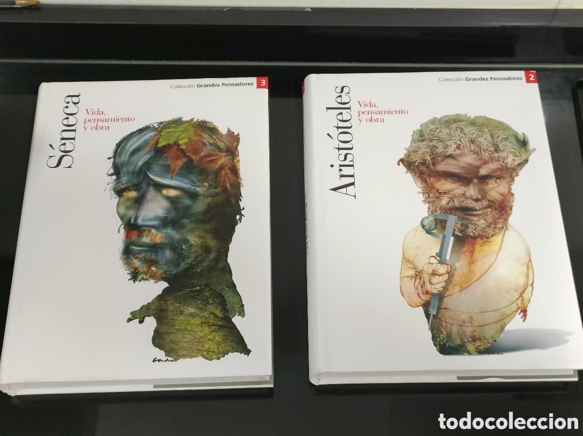 Otros Art&iacute;culos de Coleccionismo en Papel: 2 vol&uacute;menes Filosof&iacute;a Los grandes pensadores Planeta