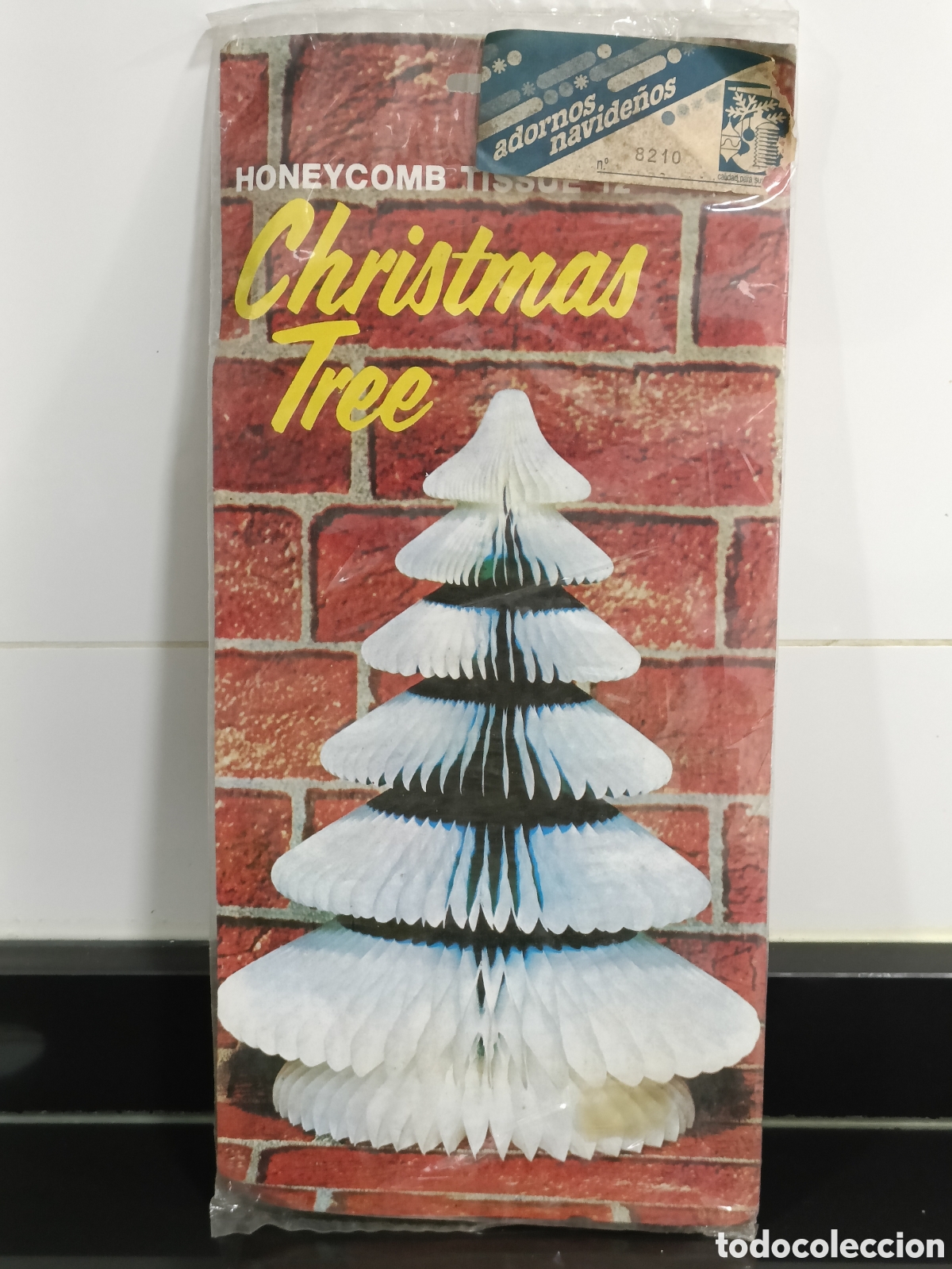 Otros Art&iacute;culos de Coleccionismo en Papel: Vintage &Aacute;rbol de navidad de papel