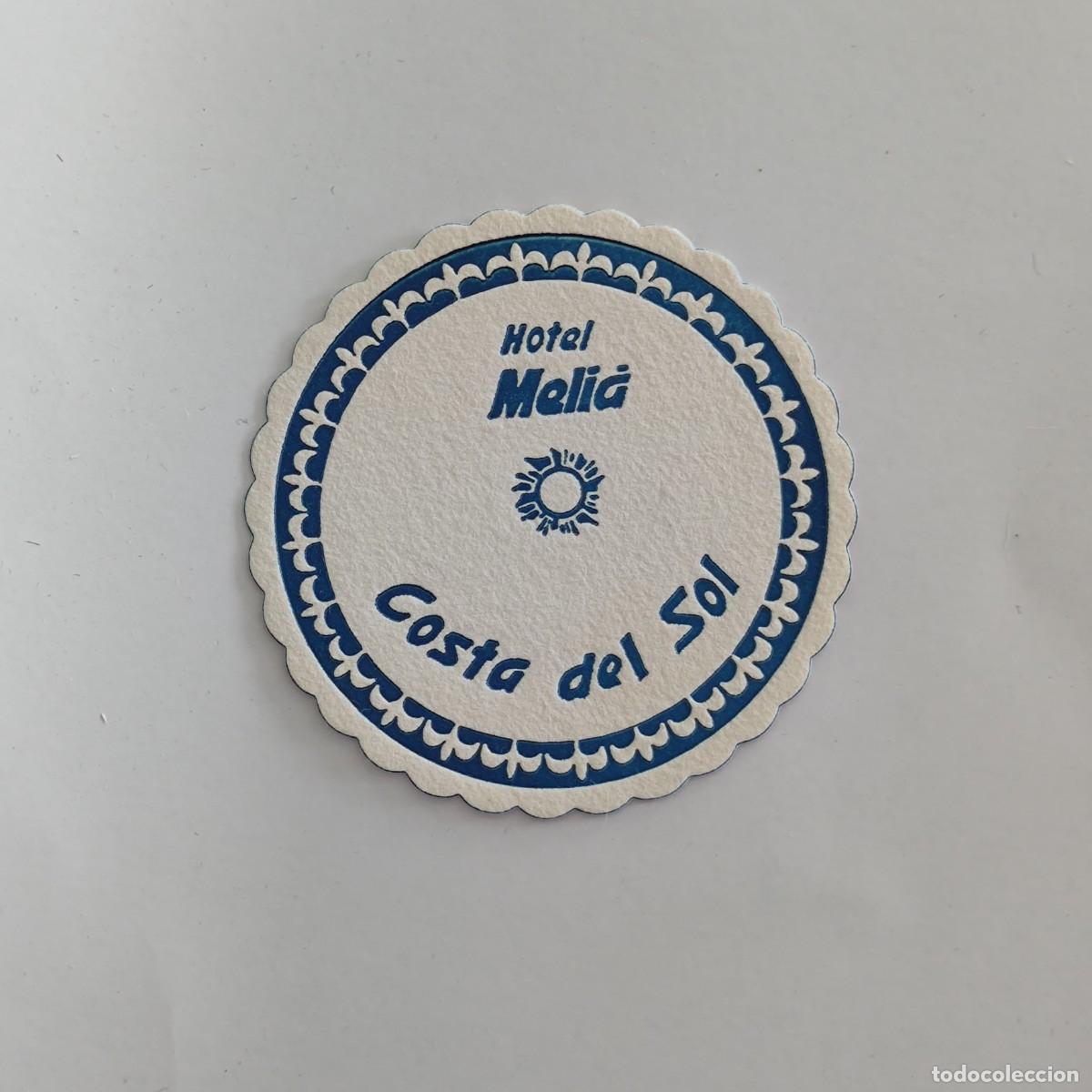 Otros Art&iacute;culos de Coleccionismo en Papel: POSAVASOS - MALAGA - HOTEL MELIA COSTA DEL SOL - 1983