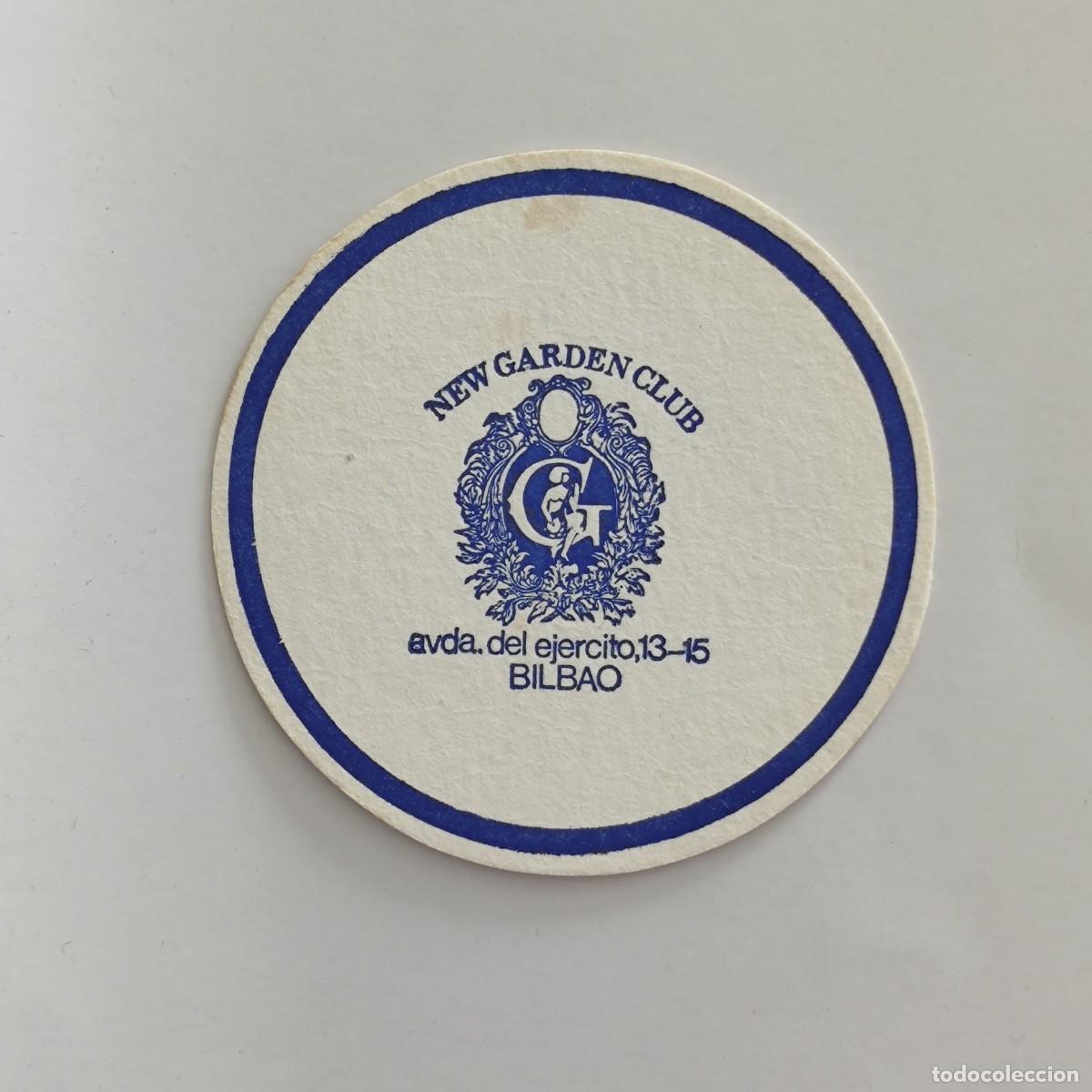 Otros Art&iacute;culos de Coleccionismo en Papel: POSAVASOS - BIZKAIA / BILBAO - NEW GARDEN CLUB - 1984
