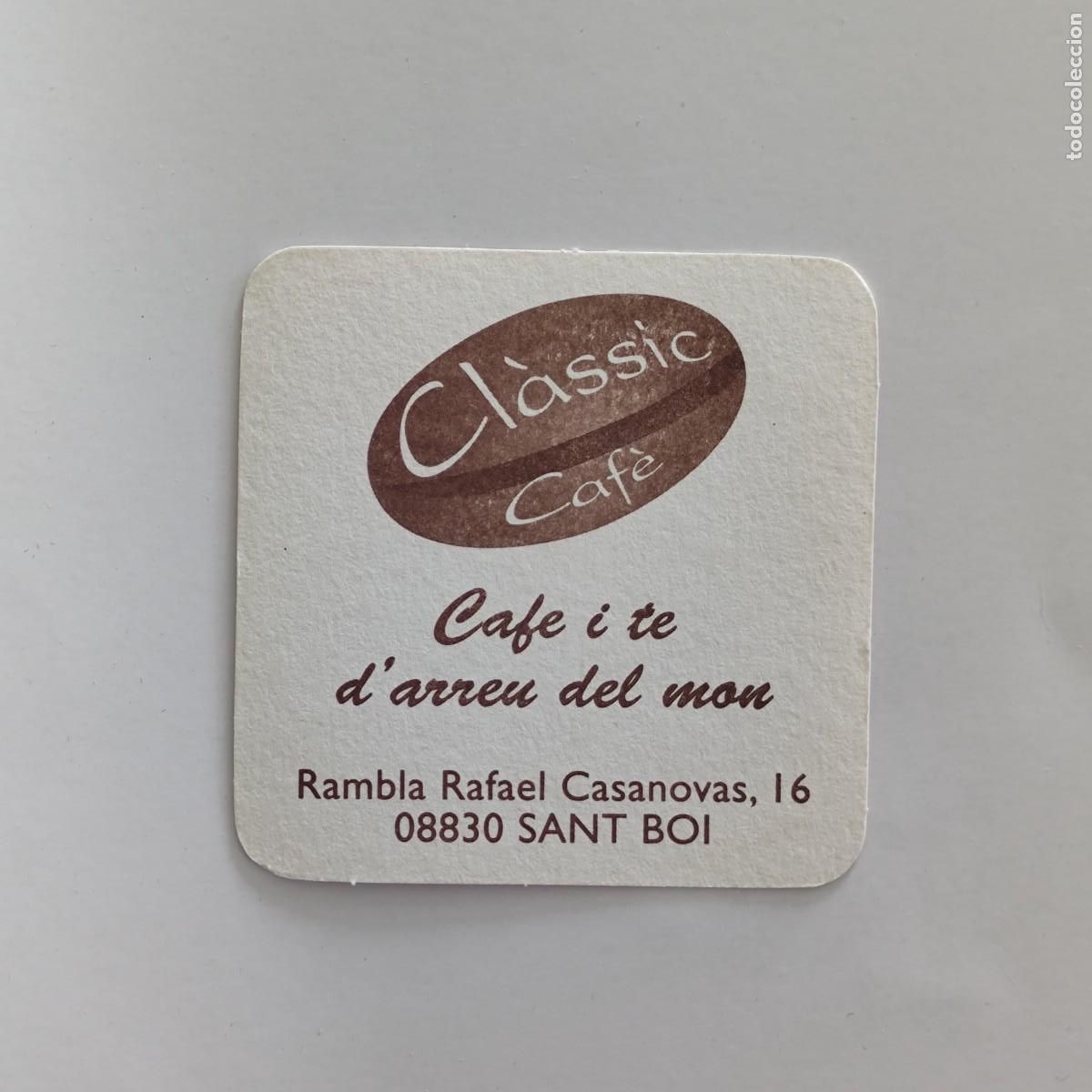 Otros Art&iacute;culos de Coleccionismo en Papel: POSAVASOS - BARCELONA / SANT BOI - CLASSIC CAFE