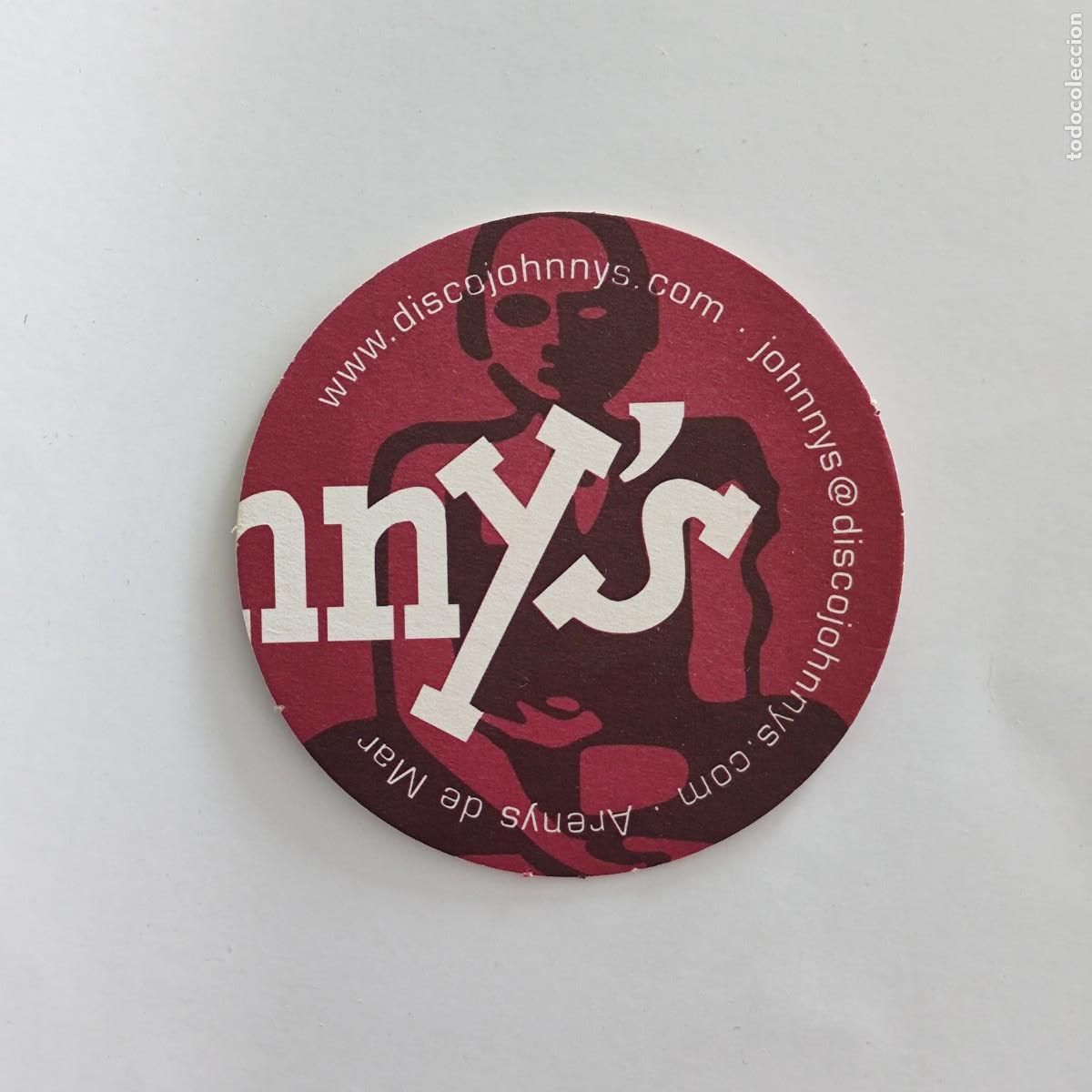 Otros Art&iacute;culos de Coleccionismo en Papel: POSAVASOS - BARCELONA / ARENYS DE MAR - DISCO JOHNNY'S