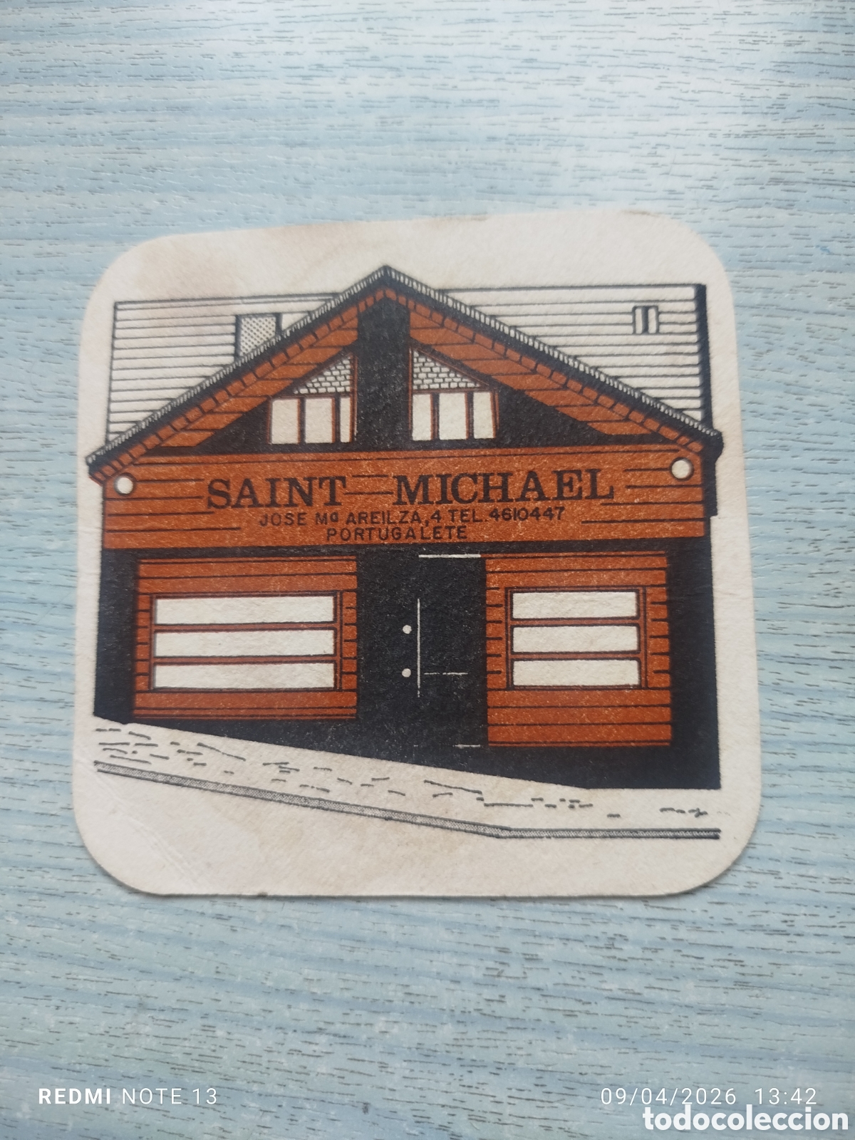 Otros Art&iacute;culos de Coleccionismo en Papel: posavasos -SAINT--MICHAEL--Portugalete