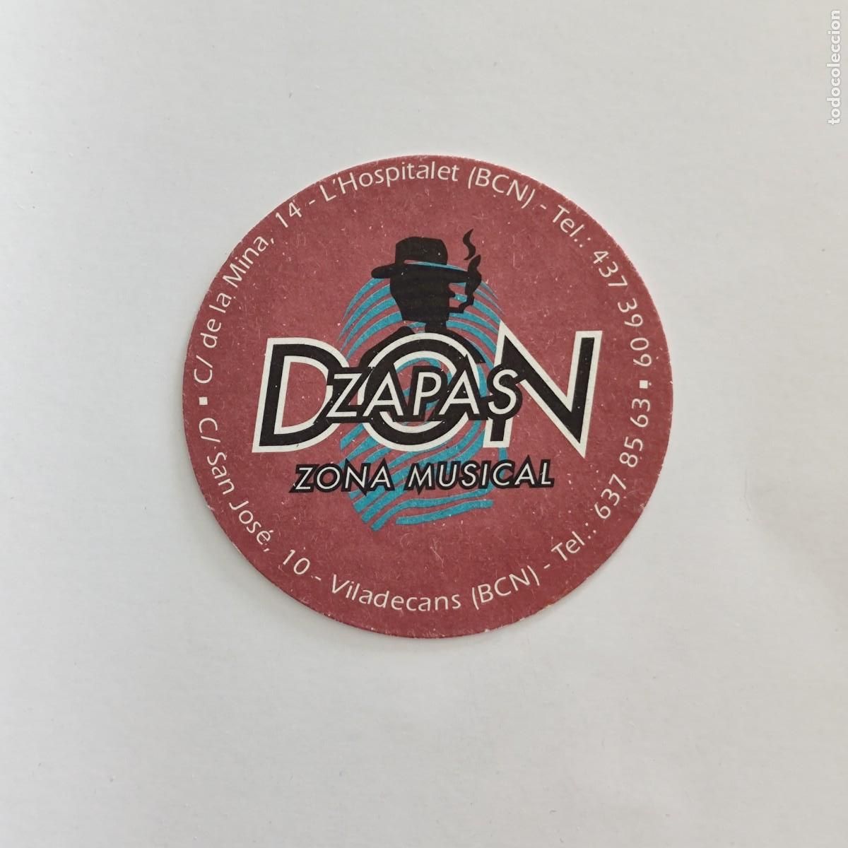 Paper Collecting Others: POSAVASOS - BARCELONA / L'HOSPITALET VILADECANS - DON ZAPAS ZONA MUSICAL - TABACO