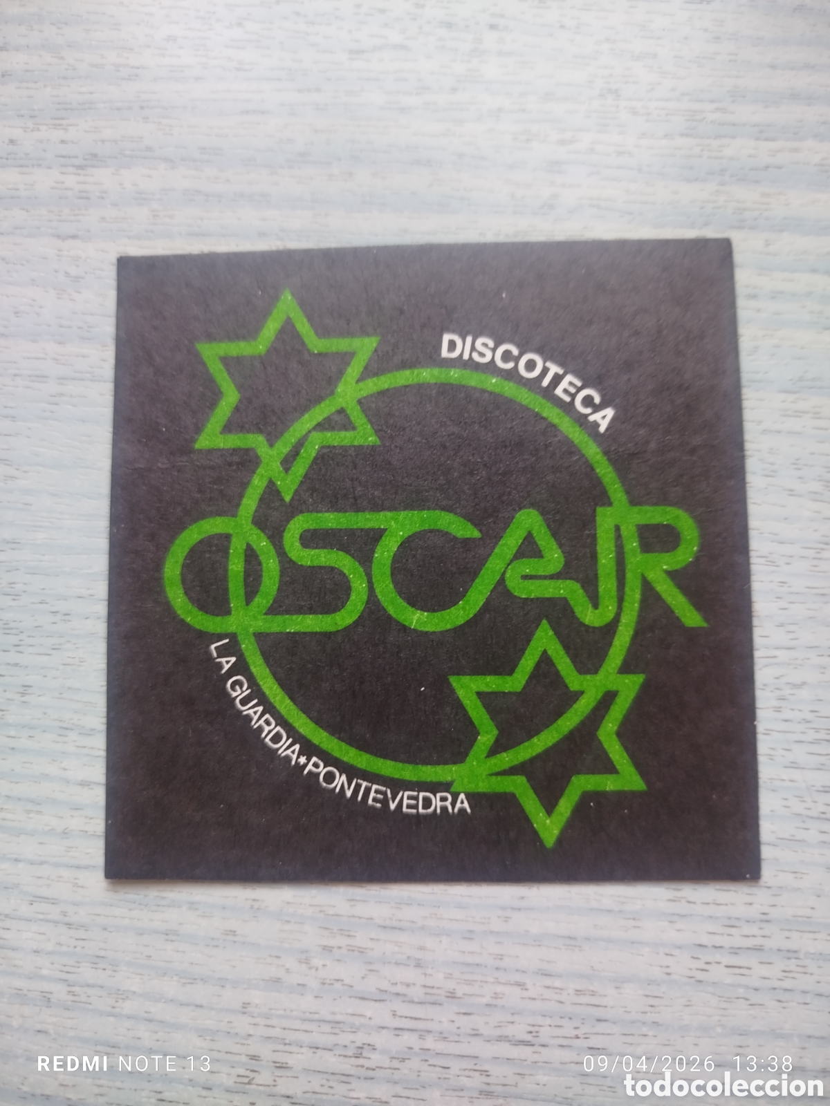 Otros Art&iacute;culos de Coleccionismo en Papel: posavasos- Discoteca OSCAR---Pontevedra