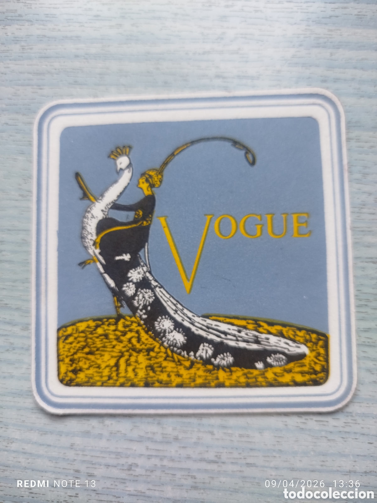 Collectionnisme Papier divers: posavasos-VOGUE-SEGOVIA