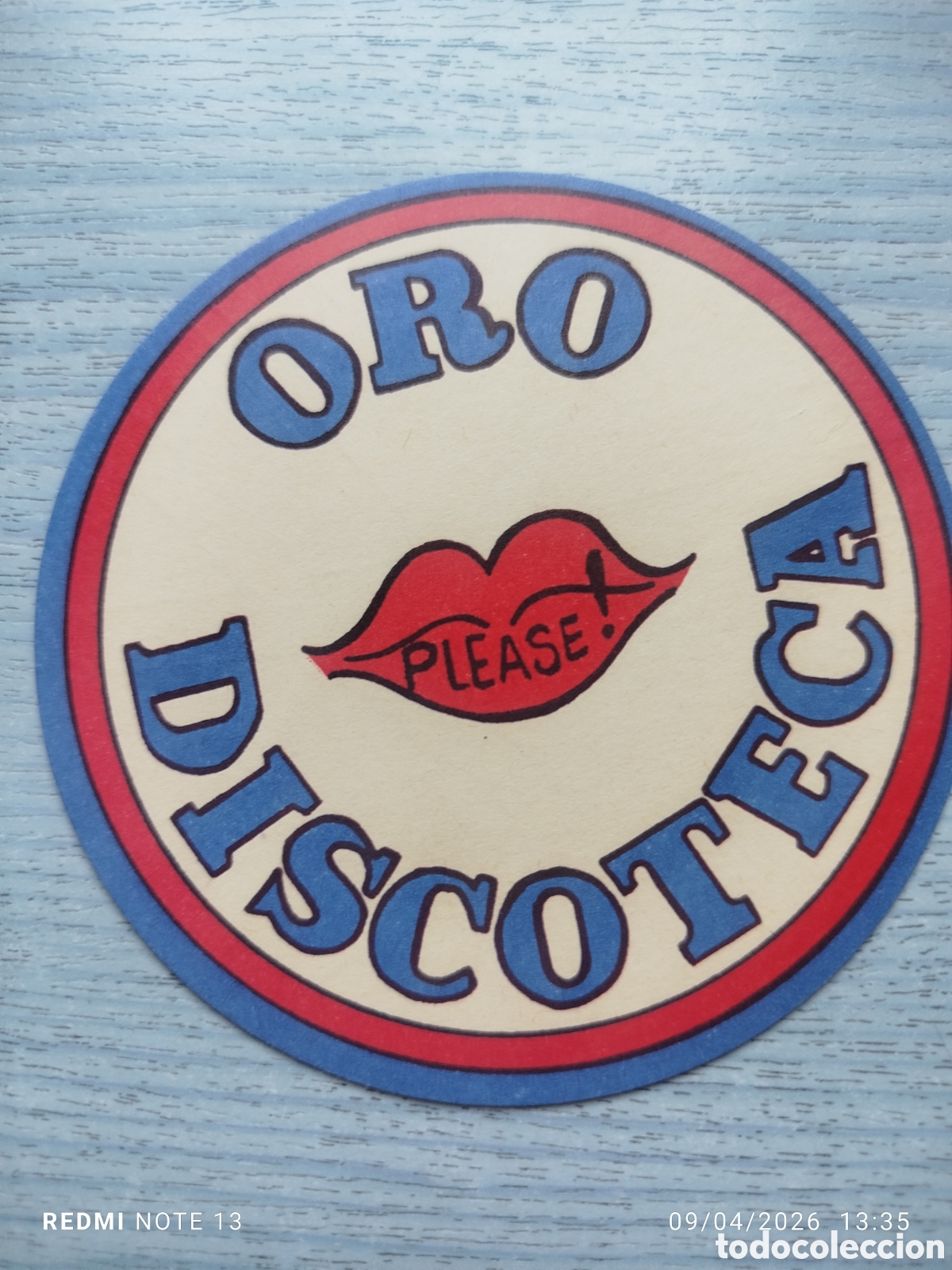 Otros Art&iacute;culos de Coleccionismo en Papel: posavasos-DISCOTECA ORO--BENIDORM