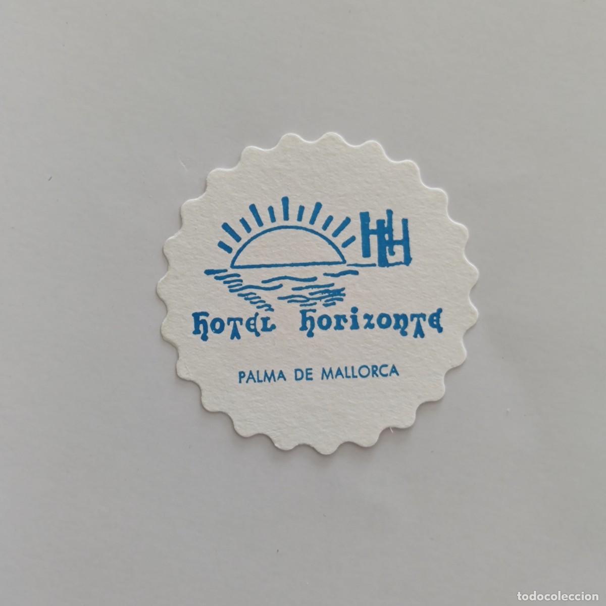 Otros Art&iacute;culos de Coleccionismo en Papel: POSAVASOS - ILLES BALEARS / PALMA DE MALLORCA - HOTEL HORIZONTE
