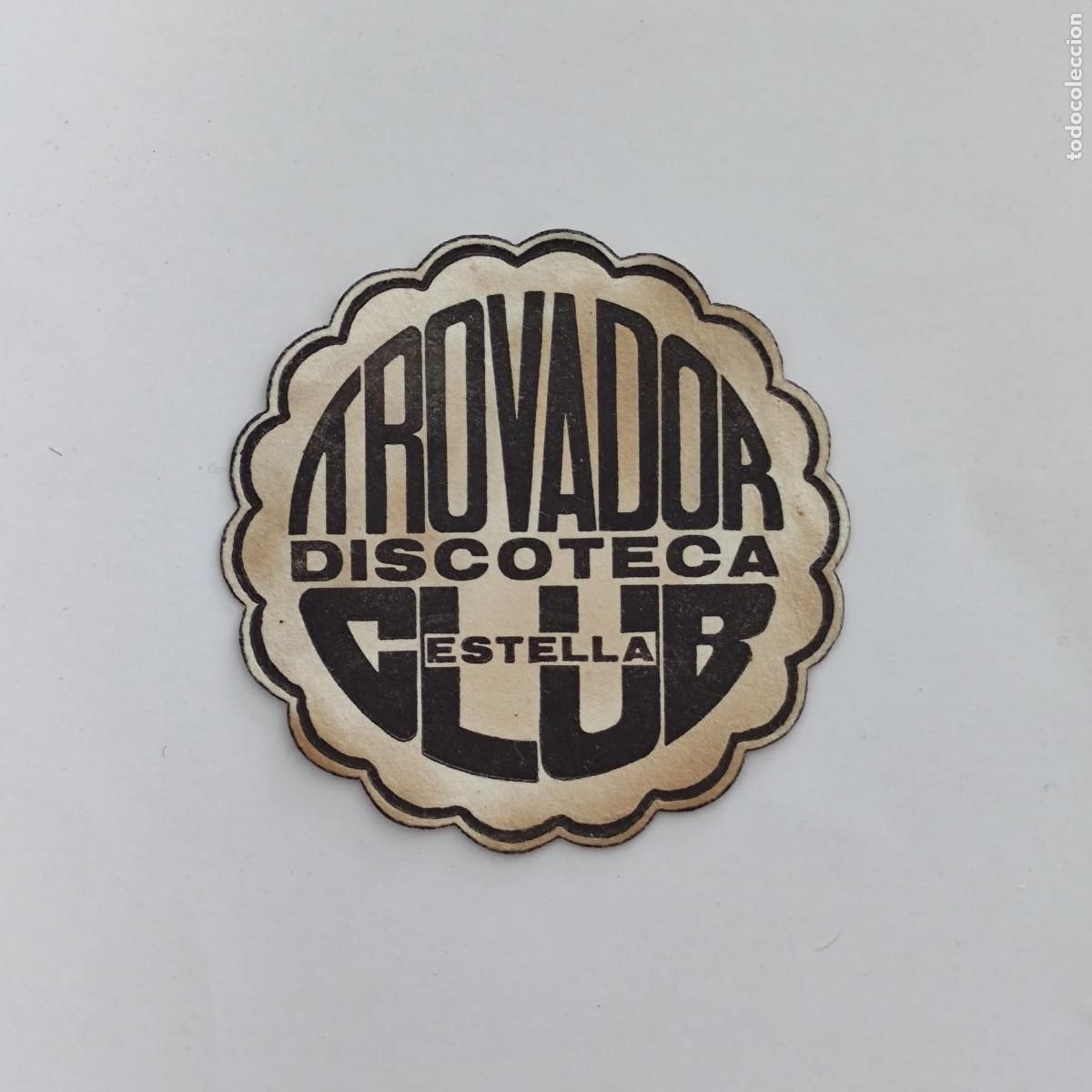 Otros Art&iacute;culos de Coleccionismo en Papel: POSAVASOS - NAVARRA NAFARROA / ESTELLA - TROVADOR DISCOTECA