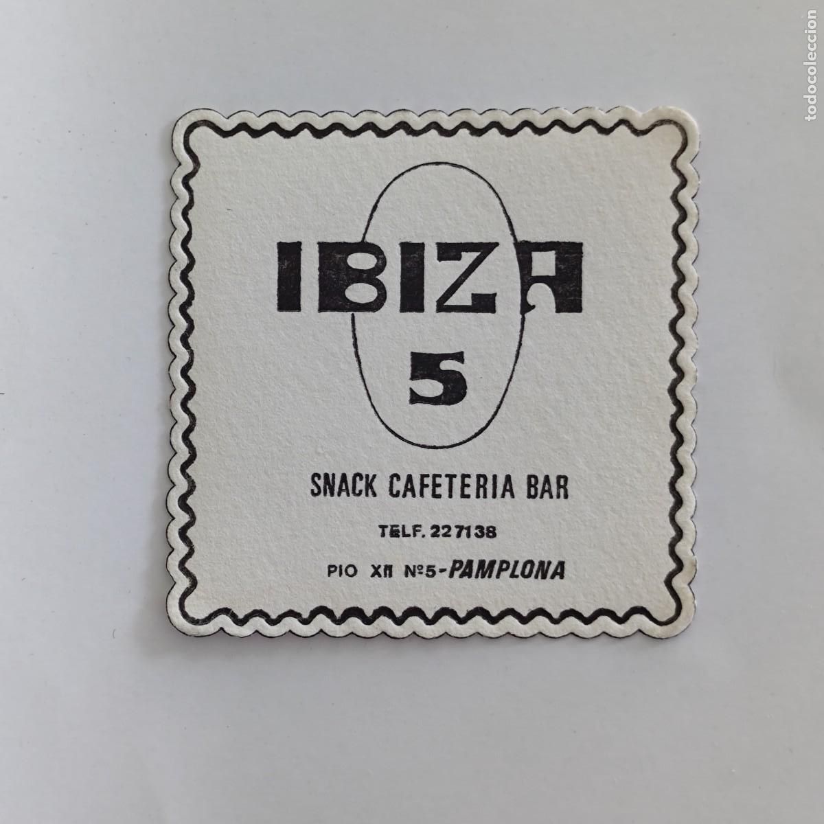 Otros Art&iacute;culos de Coleccionismo en Papel: POSAVASOS - NAVARRA NAFARROA / PAMPLONA - IBIZA 5 SNACK CAFETERIA BAR