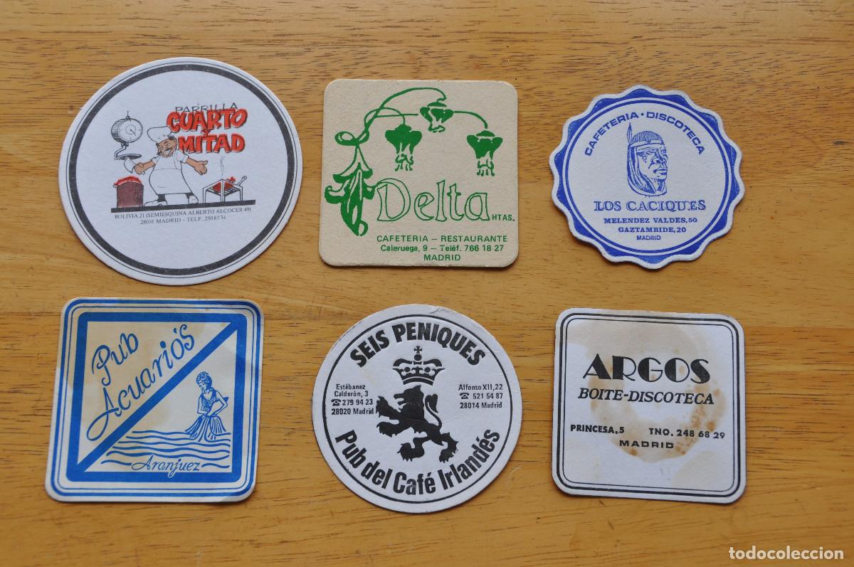 Otros Art&iacute;culos de Coleccionismo en Papel: LOTE POSAVASOS DE MADRID