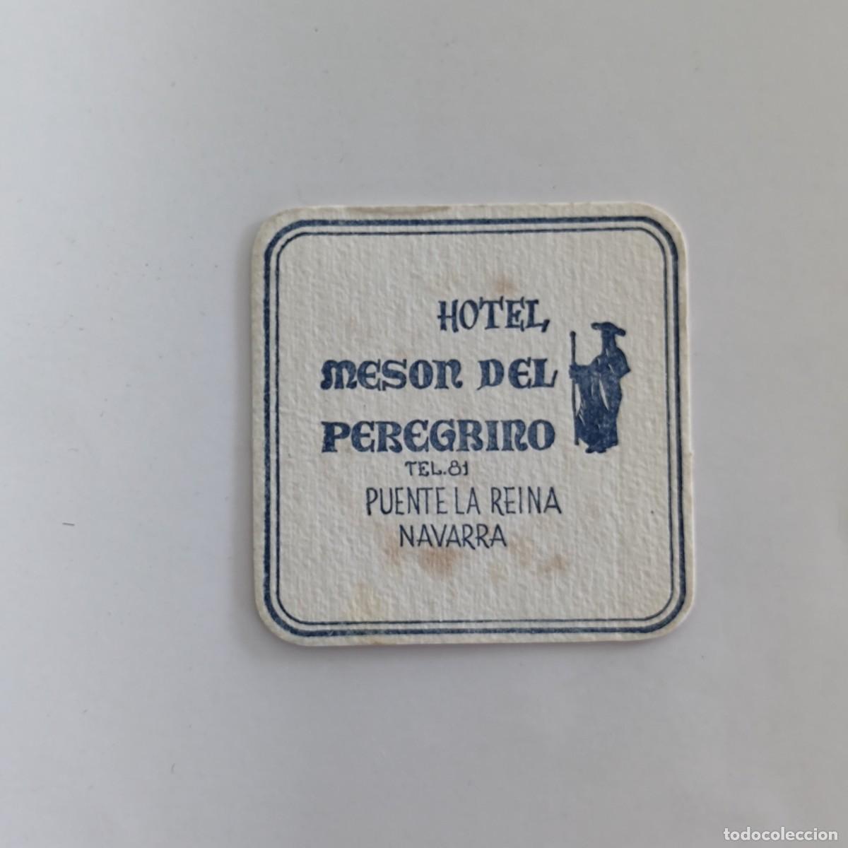 Otros Art&iacute;culos de Coleccionismo en Papel: POSAVASOS - NAVARRA NAFARROA / PUENTE LA REINA - MESON DEL PEREGRINO